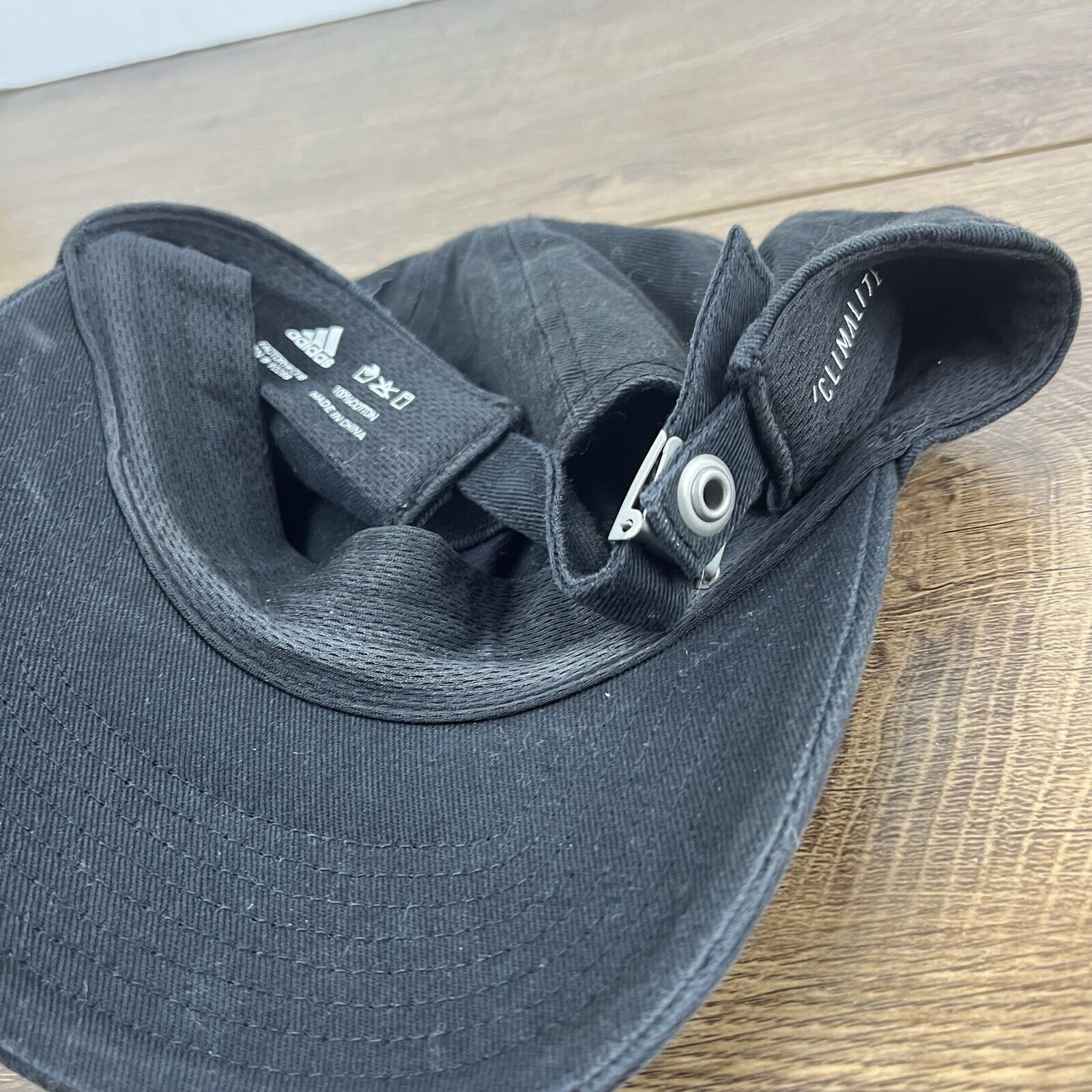 Adidas Adidas Baseball Hat Adidas Running Adjustable Hat Black Hat Size ONE SIZE - 13 Thumbnail