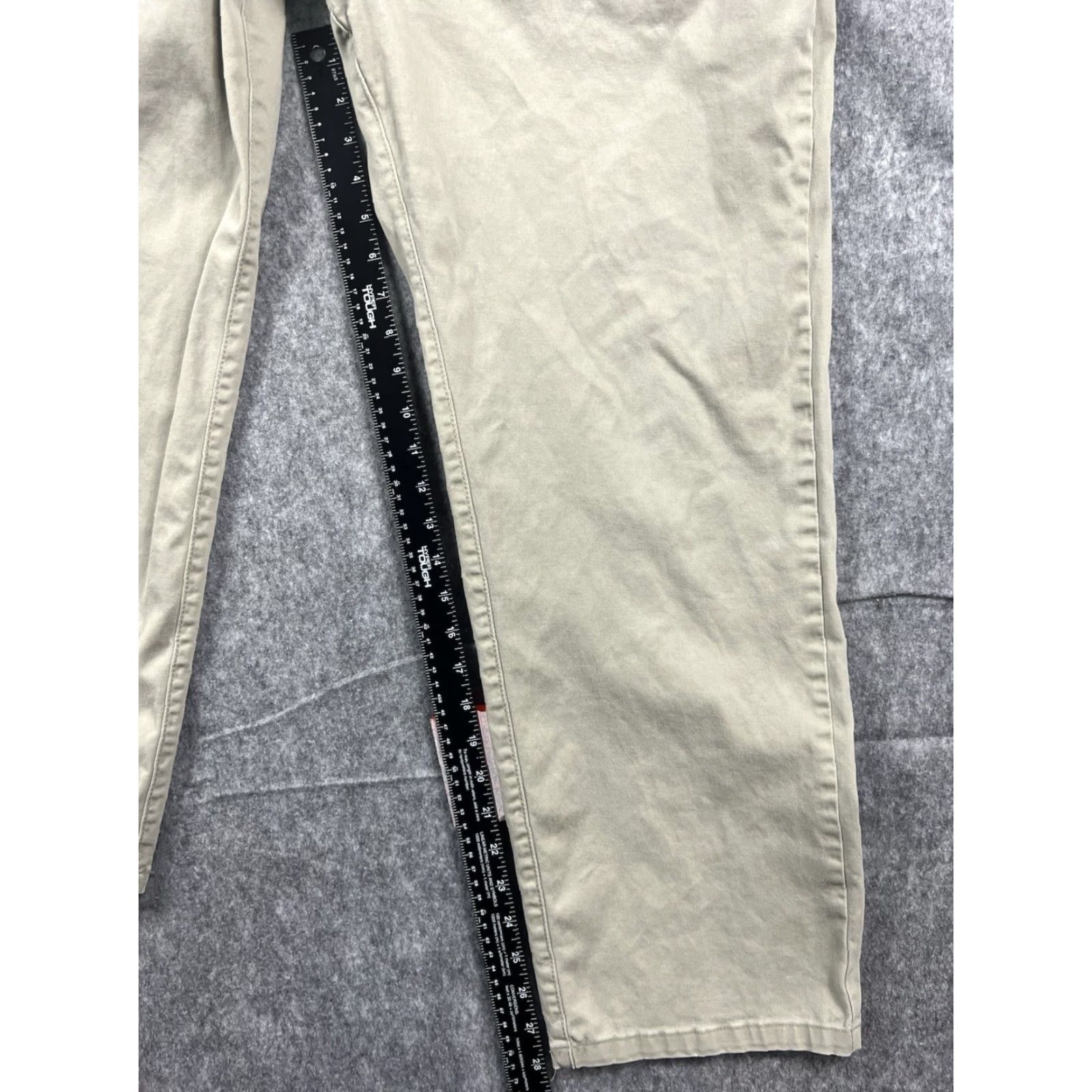 Lee Lee Extreme Motion Pants Beige Khaki Canvas Regular Straight Mens 40x30 Fall Spring Summer Winter Workwear Comfort Size US 40 / EU 56 - 5 Thumbnail