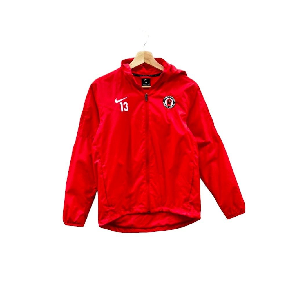 Nike 2000's Nike Youth Club Lightweight Windbreaker Jacket Size US L / EU 52-54 / 3 - 1 Thumbnail