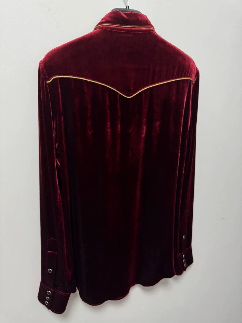 Saint Laurent Paris Saint Laurent Paris 16fw show style palace gold thread red Size US S / EU 44-46 / 1 - 4 Thumbnail