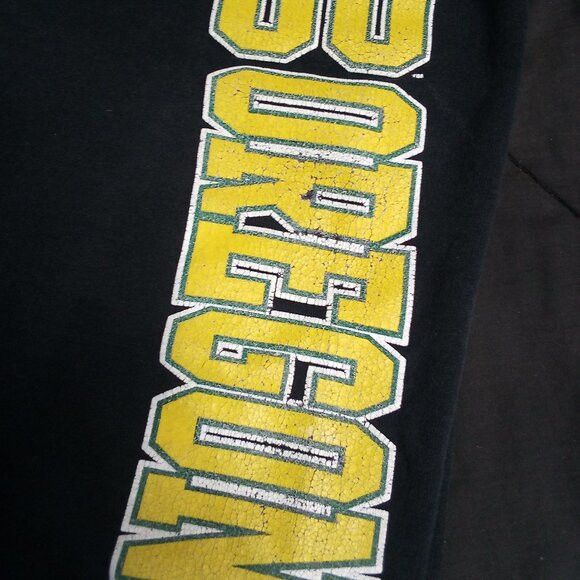 Jerzees Vintage Y2K Oregon Ducks Sweatpants Joggers Size US 32 / EU 48 - 2 Thumbnail