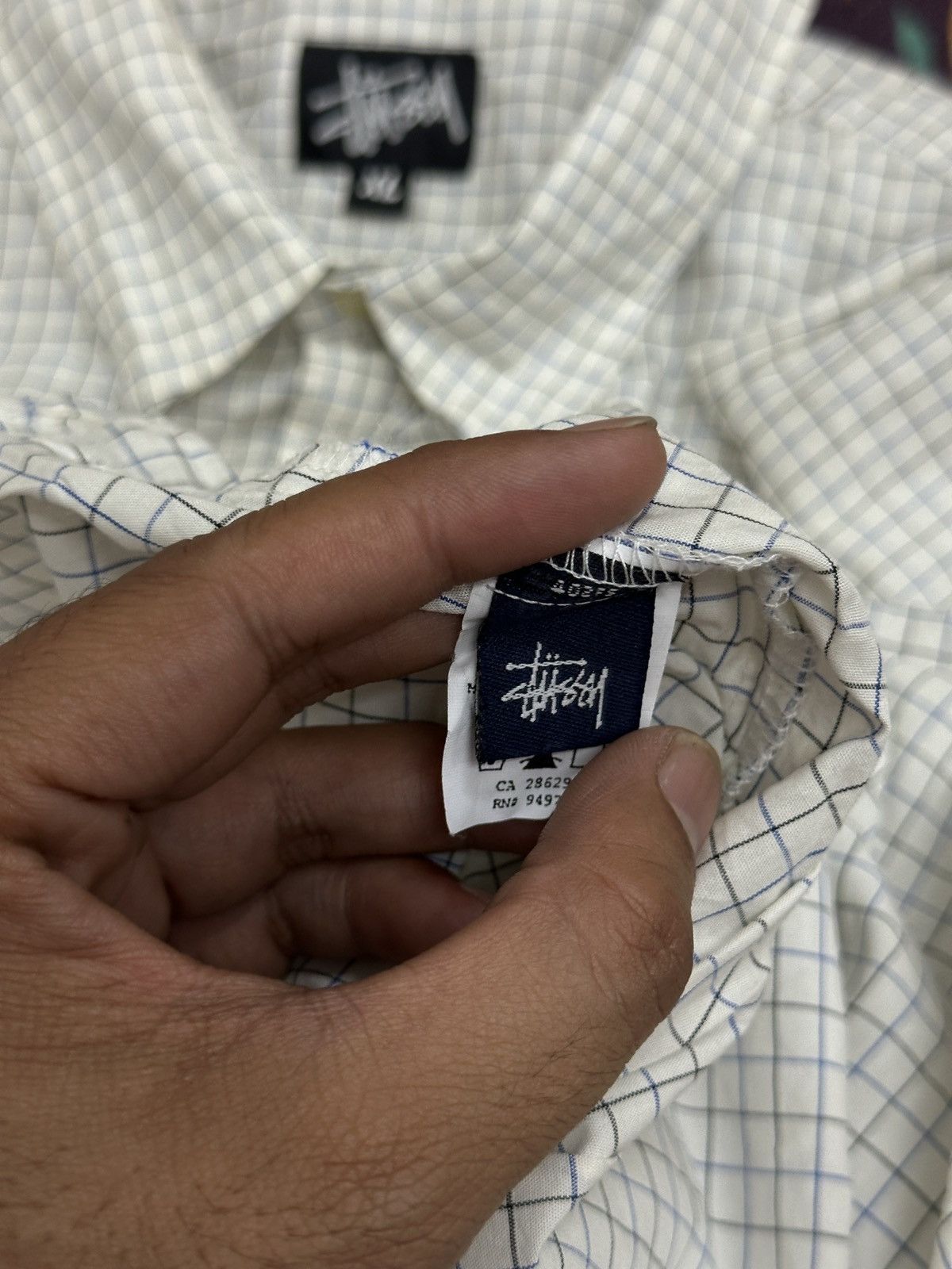 Stussy Vintage Stussy 1990 Button Up Shirt Size US L / EU 52-54 / 3 - 14 Thumbnail