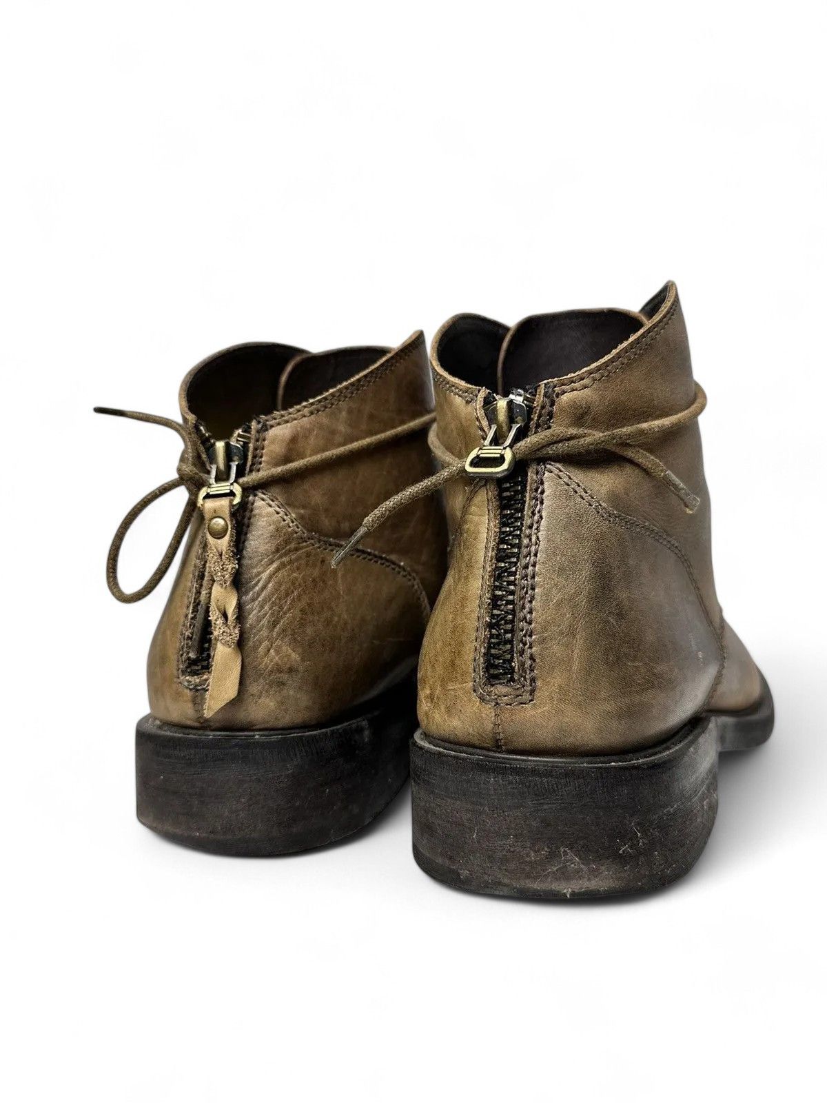 Leather Leather Boots AvantGarde AS 98 HandMade Italy Rare GOA Size US 9 / EU 42 - 7 Thumbnail
