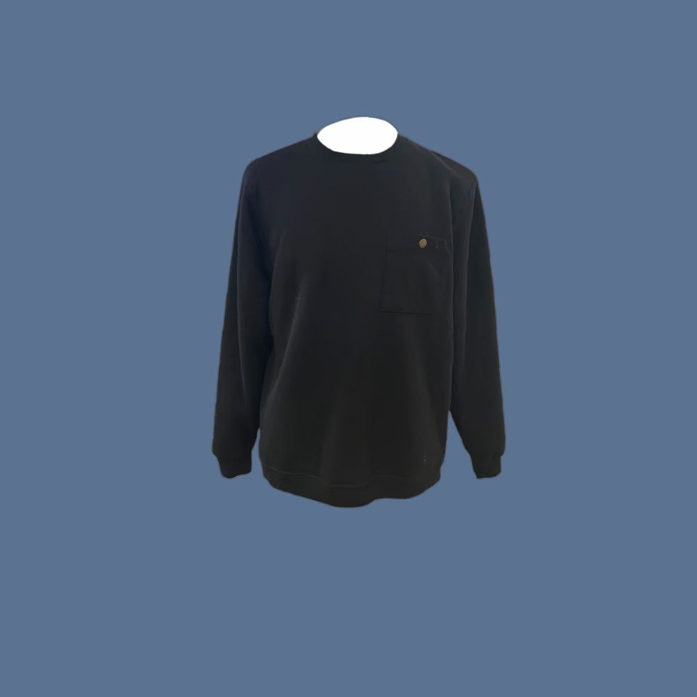 Vintage Coleman Sweatshirt Shirt Pullover Mens XL Black Sherpa Lined Thermal Long Sleeve Size US XL / EU 56 / 4 - 1 Thumbnail