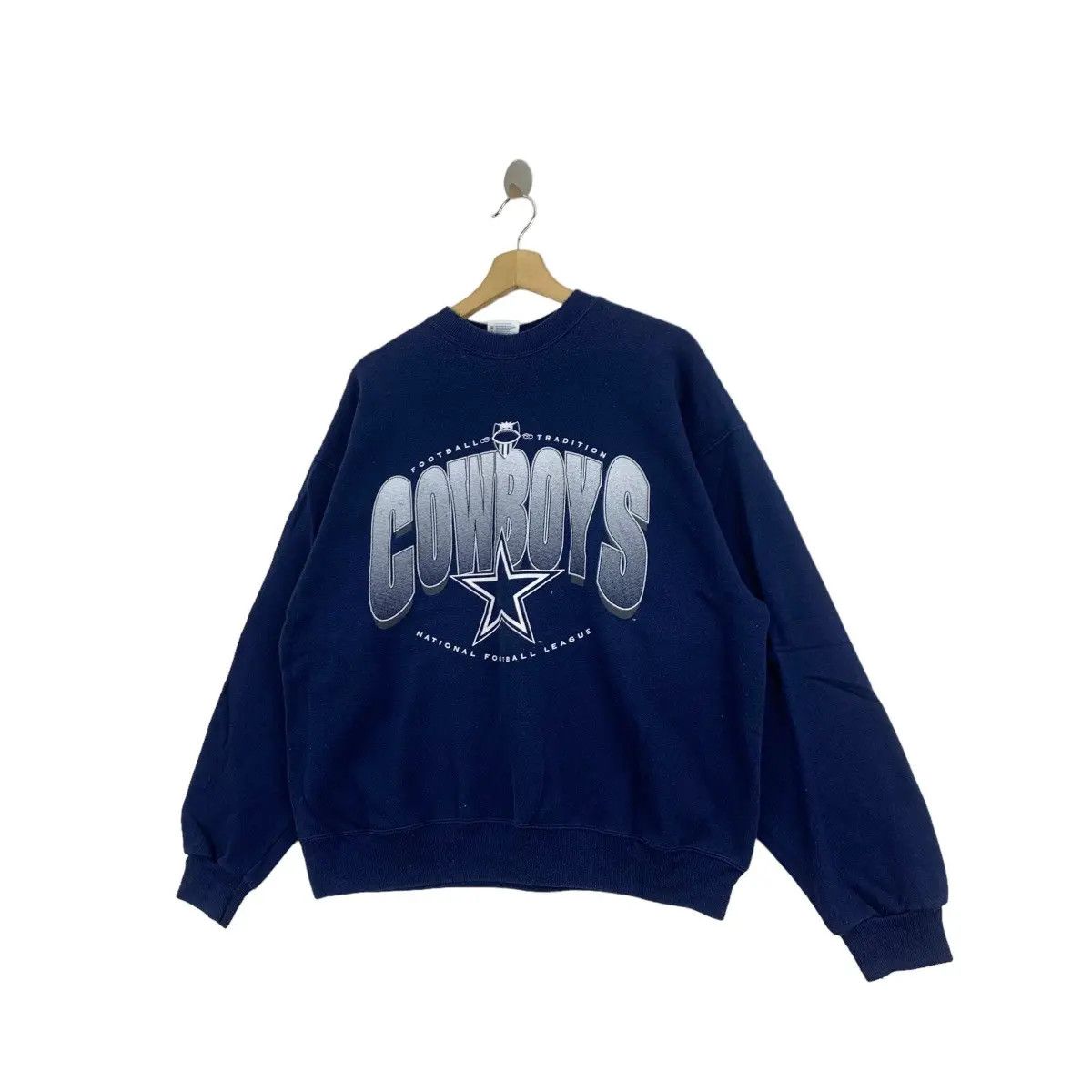 NFL Vintage 90’ DALLAS COWBOYS NFL Football League Sweatshirt Size XL / US 12-14 / IT 48-50 - 5 Thumbnail