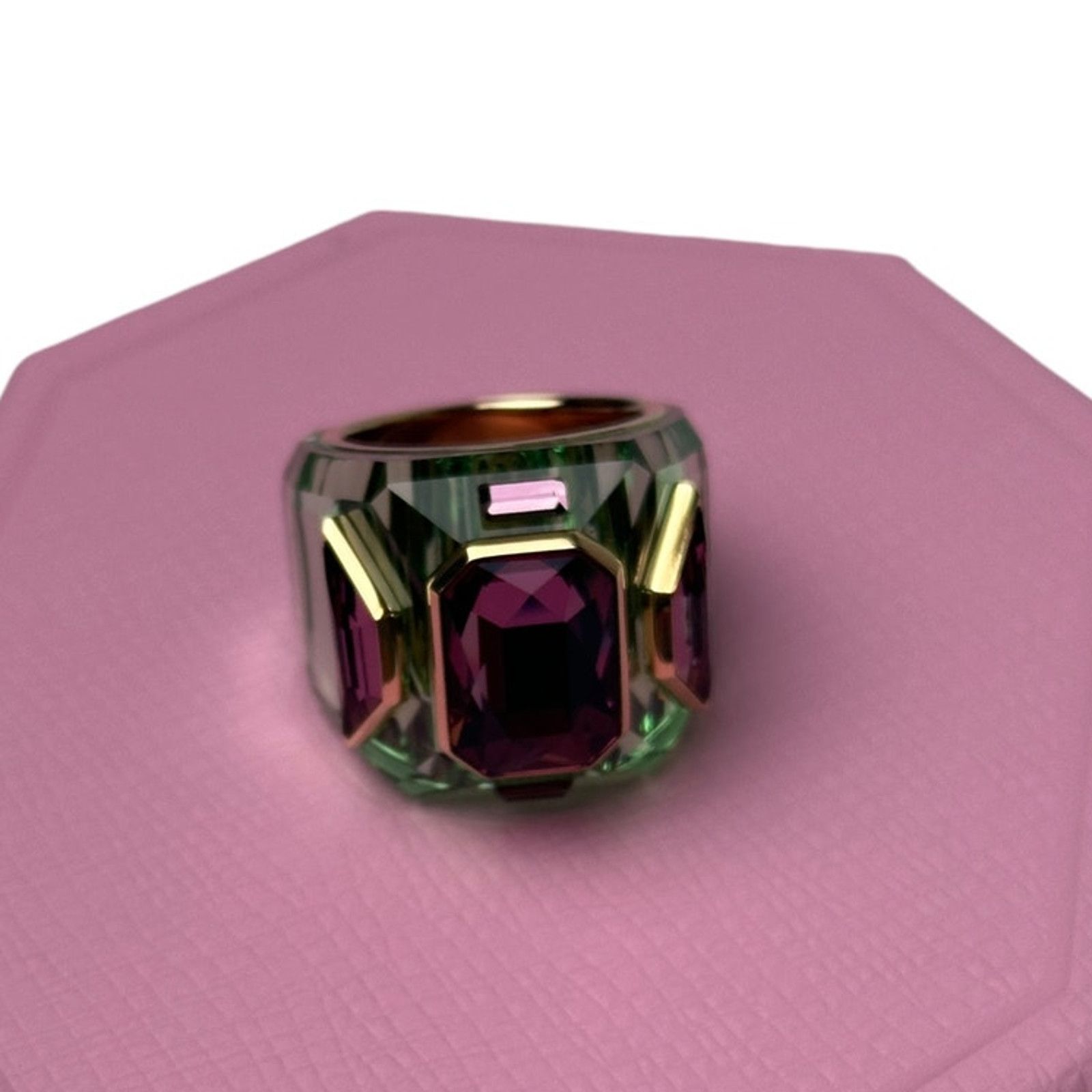 Swarovski Swarovski Chroma cocktail ring Multicolored, EUR 55 / 7 USA Size ONE SIZE - 7 Thumbnail