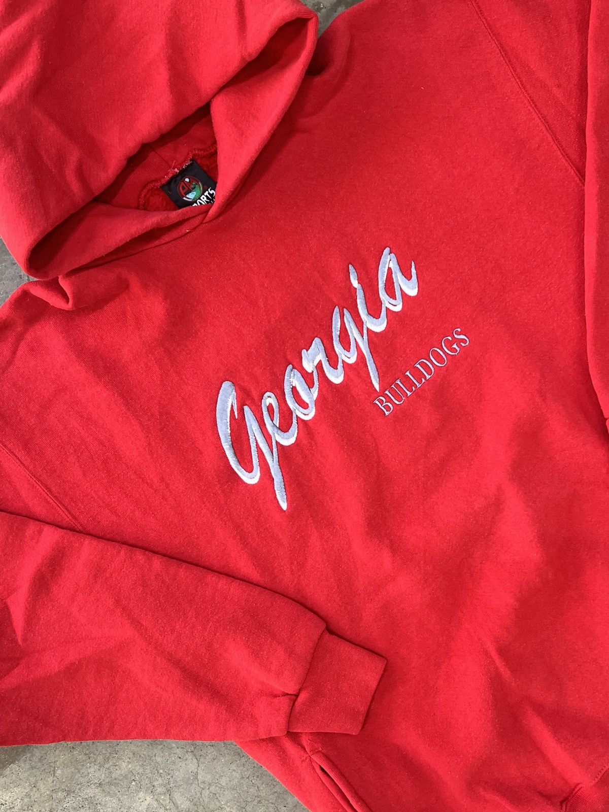 NCAA × Vintage Vintage University of Georgia Bulldogs Hoodie Large Size US L / EU 52-54 / 3 - 1 Thumbnail