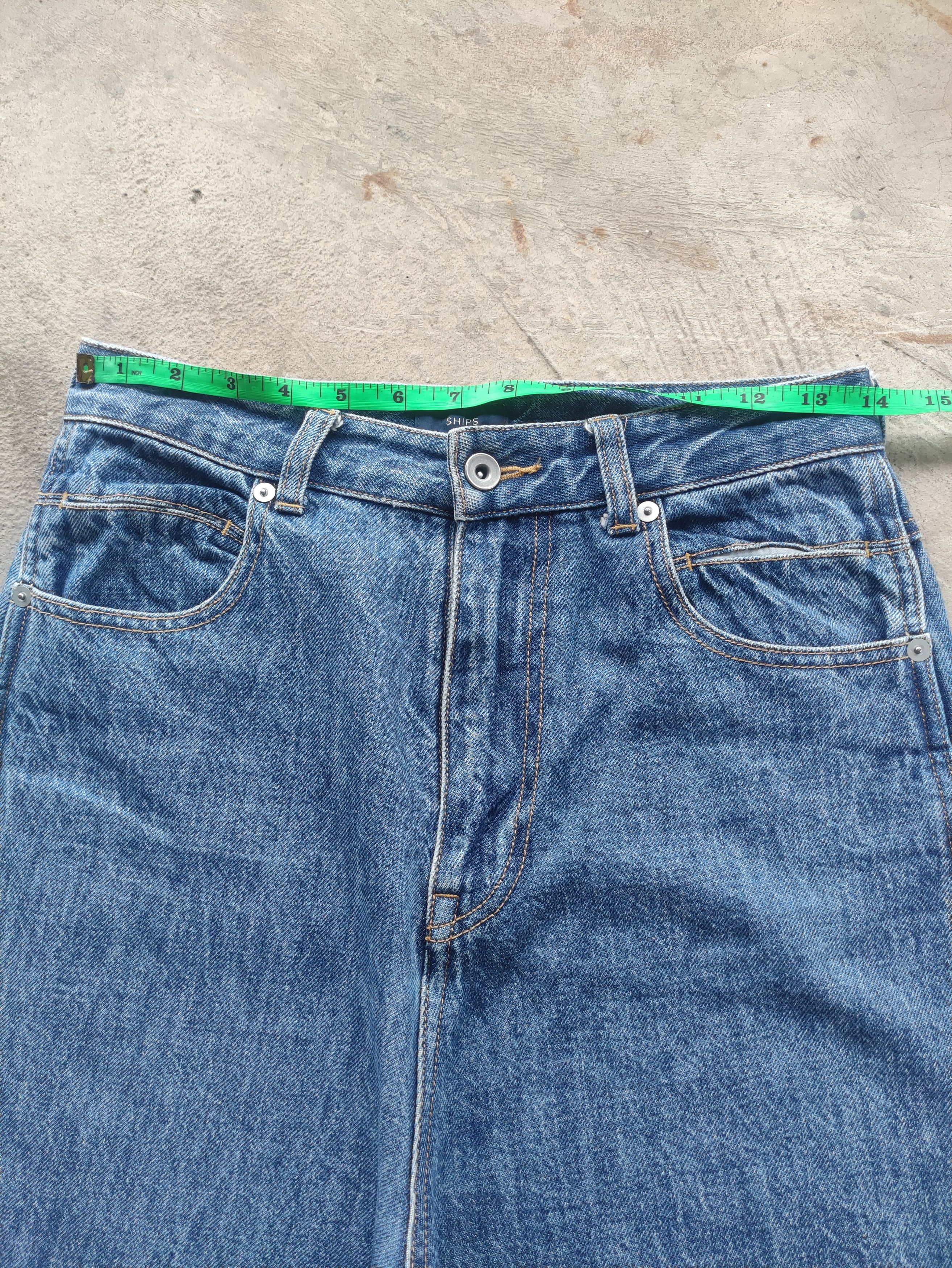Japanese Brand Vintage Japanese Baggy Jean Distressed Faded Denim Size US 28 / EU 44 - 5 Thumbnail