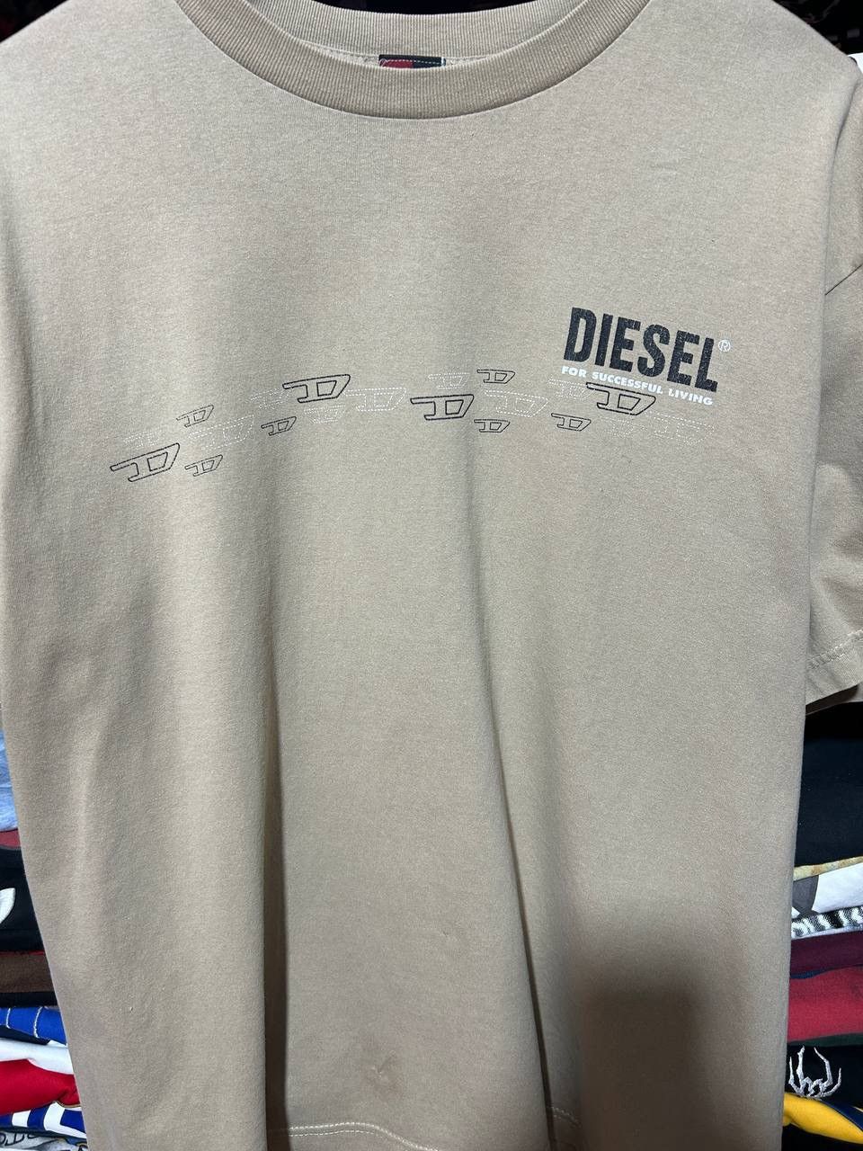 Diesel Vintage 90s Diesel For Succesfull Living T-Shirt Y2K Hype Size US XL / EU 56 / 4 - 3 Thumbnail
