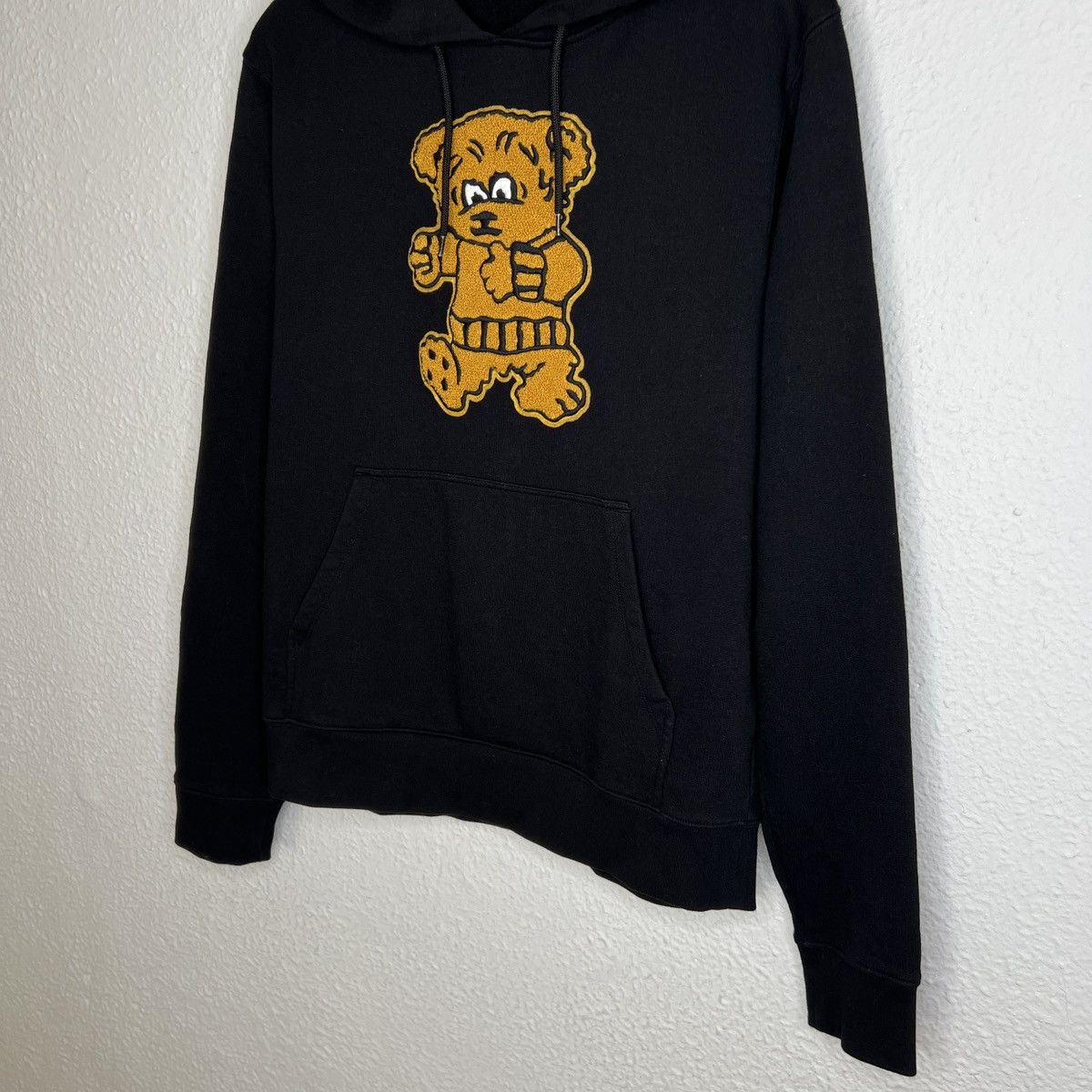 Sandro Sandro Paris Hoodie Sweatshirt Black Bear Logo Embroidered Size US M / EU 48-50 / 2 - 3 Thumbnail
