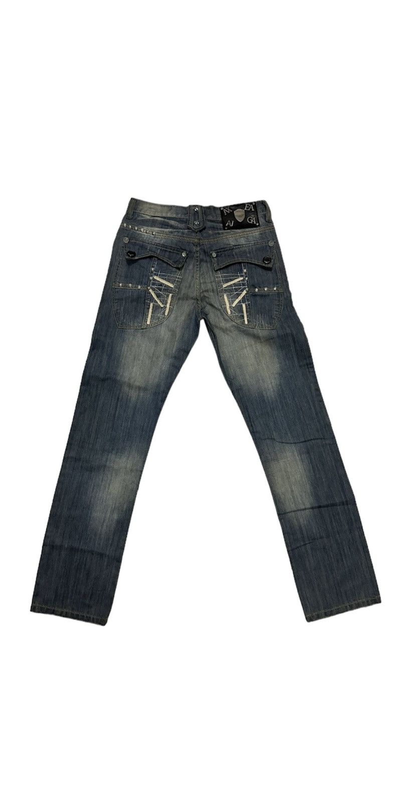 Armani VTG All ARMANI Collection Distressed Denim Size US 31 - 1 Thumbnail