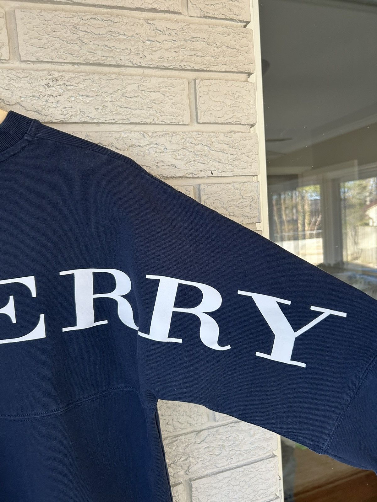 Burberry Burberry Big Logo Spell Out Long Sleeve Size US S / EU 44-46 / 1 - 6 Thumbnail