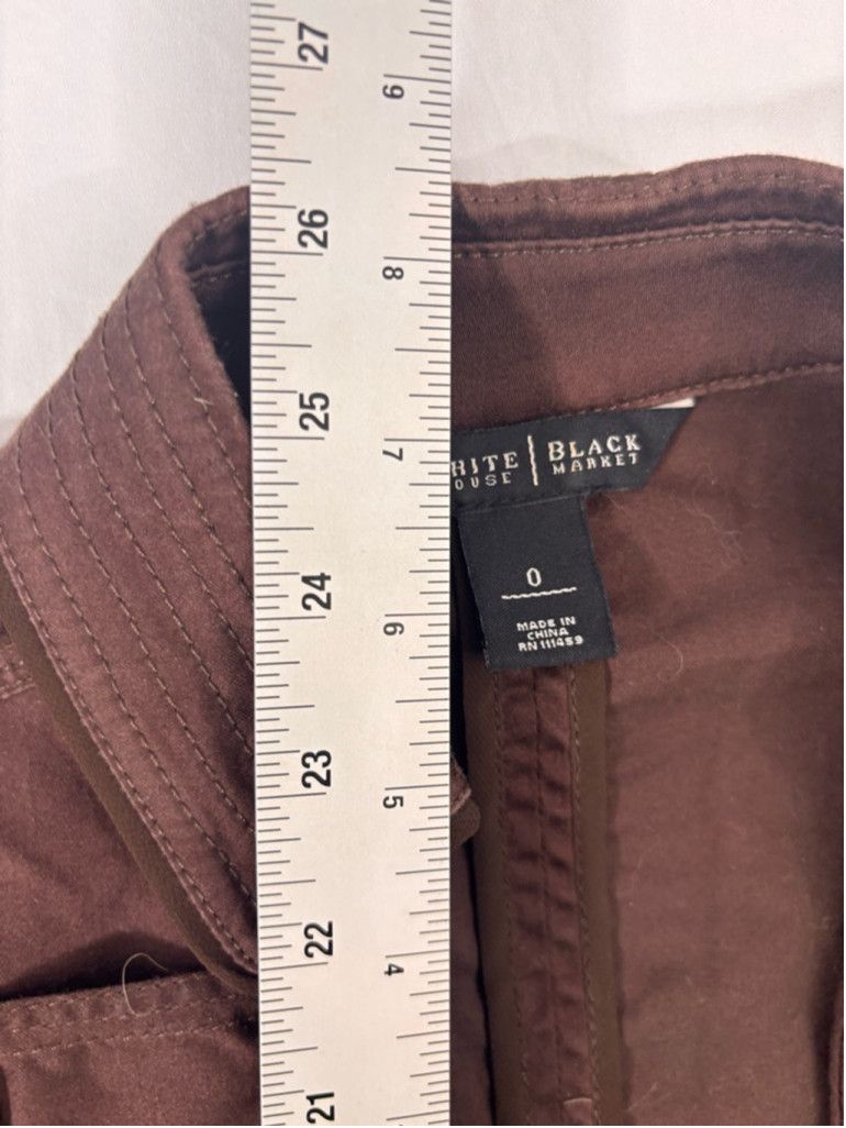 White House Black Market Women's White House Black Market Brown Jacket Size 6 Size M / US 6-8 / IT 42-44 - 9 Thumbnail