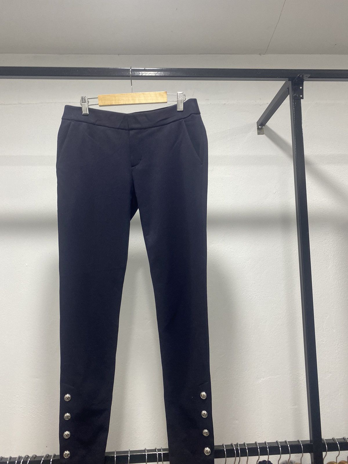 Burberry Snap Button Stretchable Pants