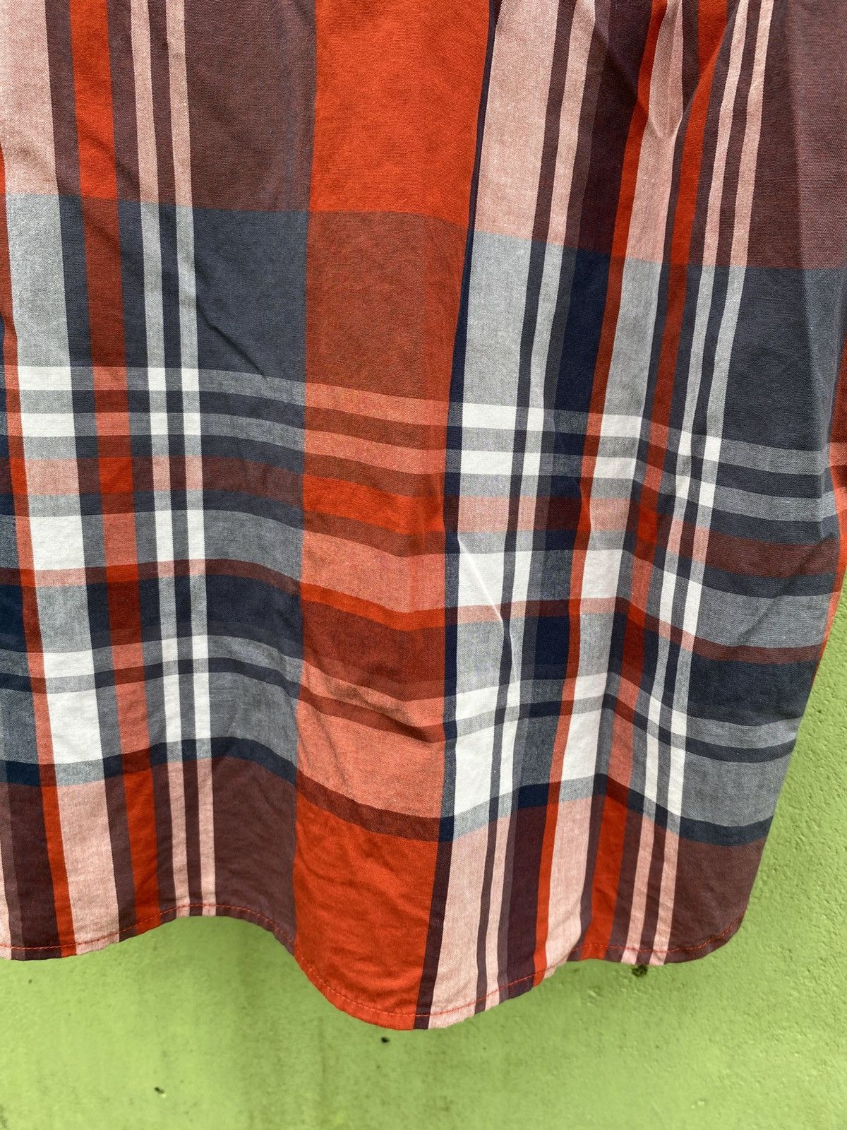 Levi's Levi’s Red Navy Plaid Short Sleeve Shirt Classic Summer Look Size US M / EU 48-50 / 2 - 14 Thumbnail