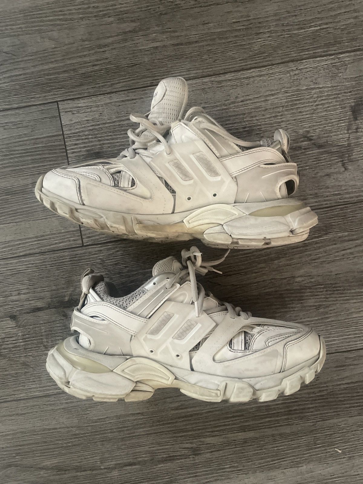 Balenciaga Balenciaga white tracks Size US 6 / EU 39 - 2 Thumbnail