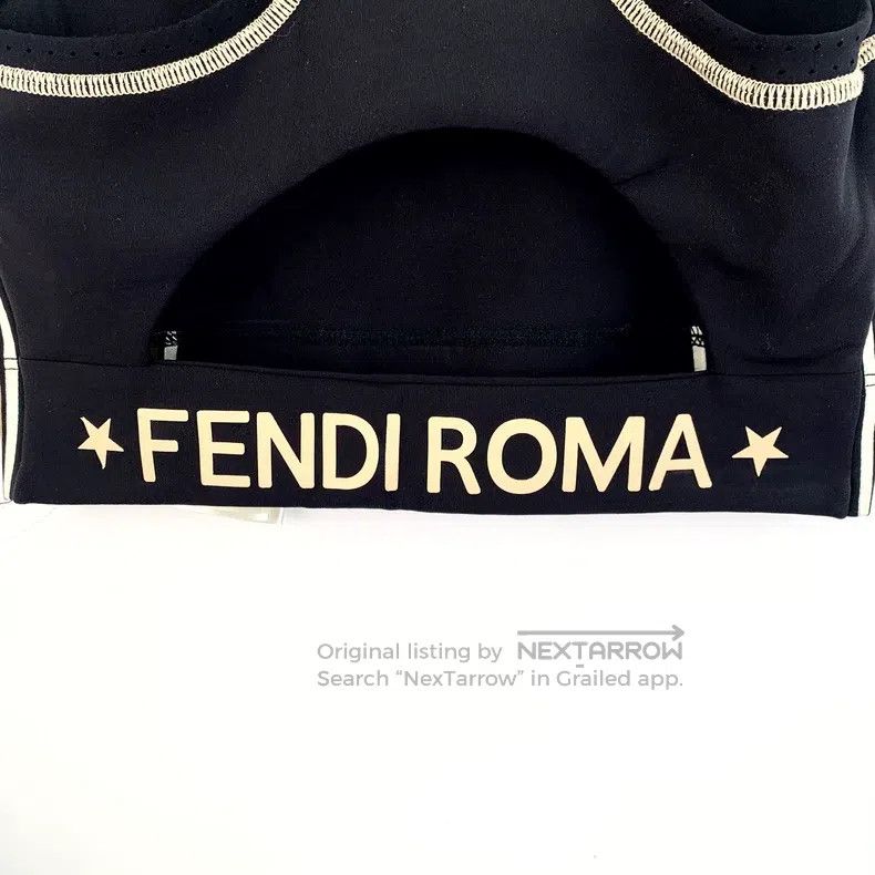 Fendi Fendi Colorblock Logo Monogram Sports Vest Size XS / US 0-2 / IT 36-38 - 5 Thumbnail