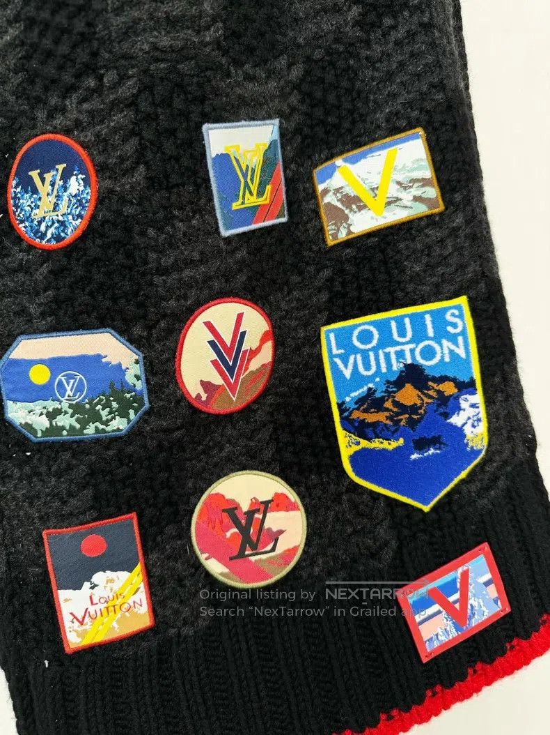 Louis Vuitton Louis Vuitton Cashmere scarf Size ONE SIZE - 2 Thumbnail