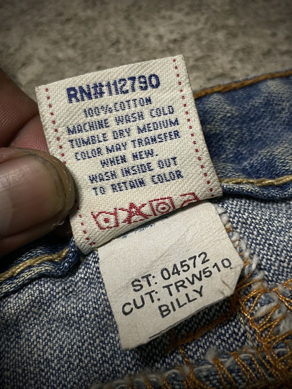 True Religion 2000’s True Religion - Distressed Flared Pants Size US 29 - 12 Thumbnail