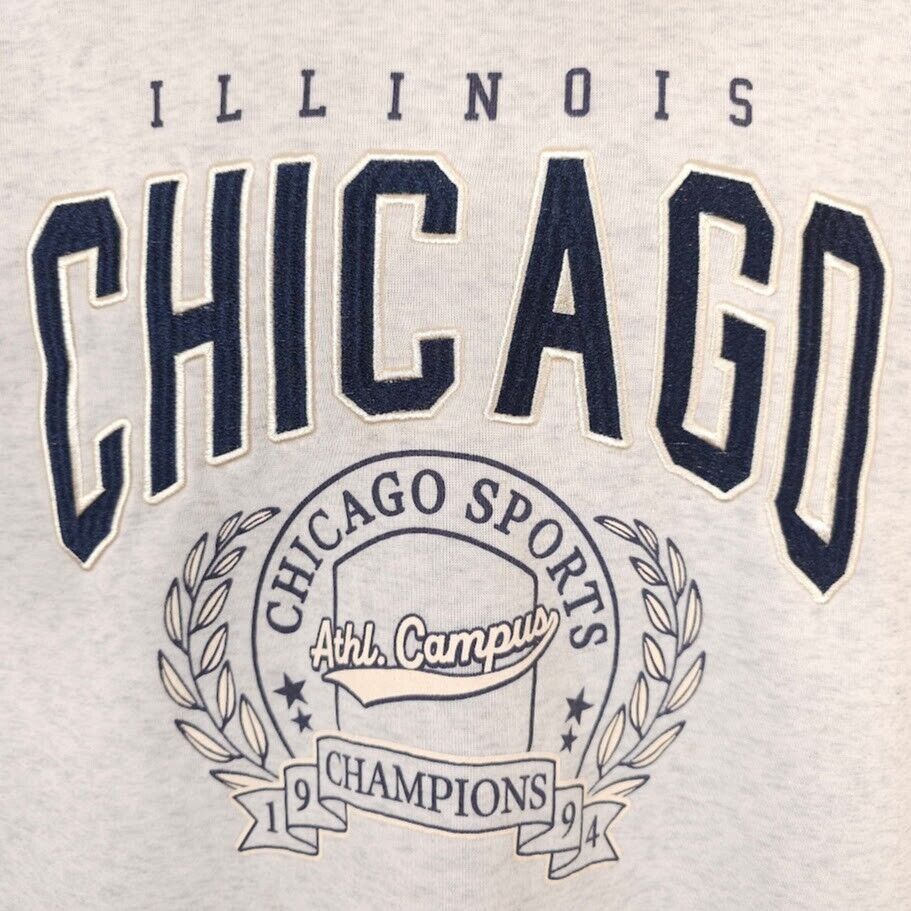 Other Chicago Illinois Sweatshirt Mens Size Medium Gray Sports Size US M / EU 48-50 / 2 - 2 Thumbnail