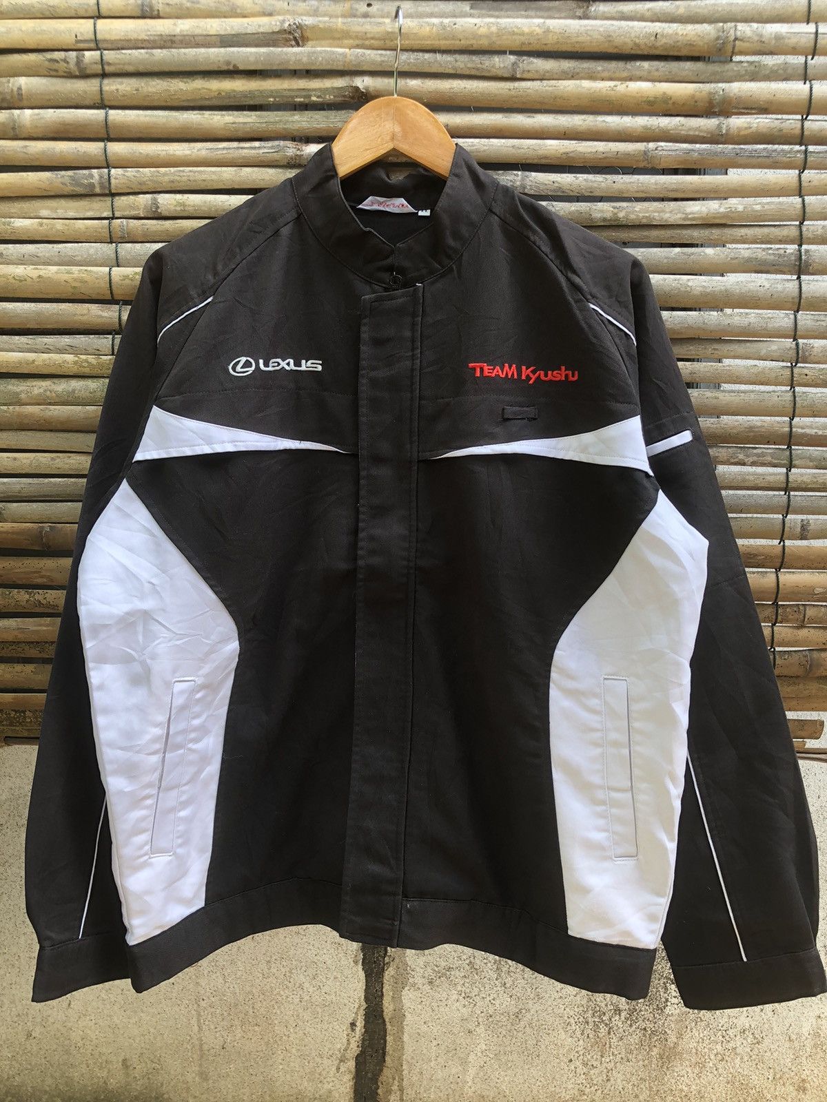 Lexus TEAM Kyushu ジャケット Lサイズ 黒/白 Japanese Brand Japanese Brands Lexus Team Kyushu Worker Jacket