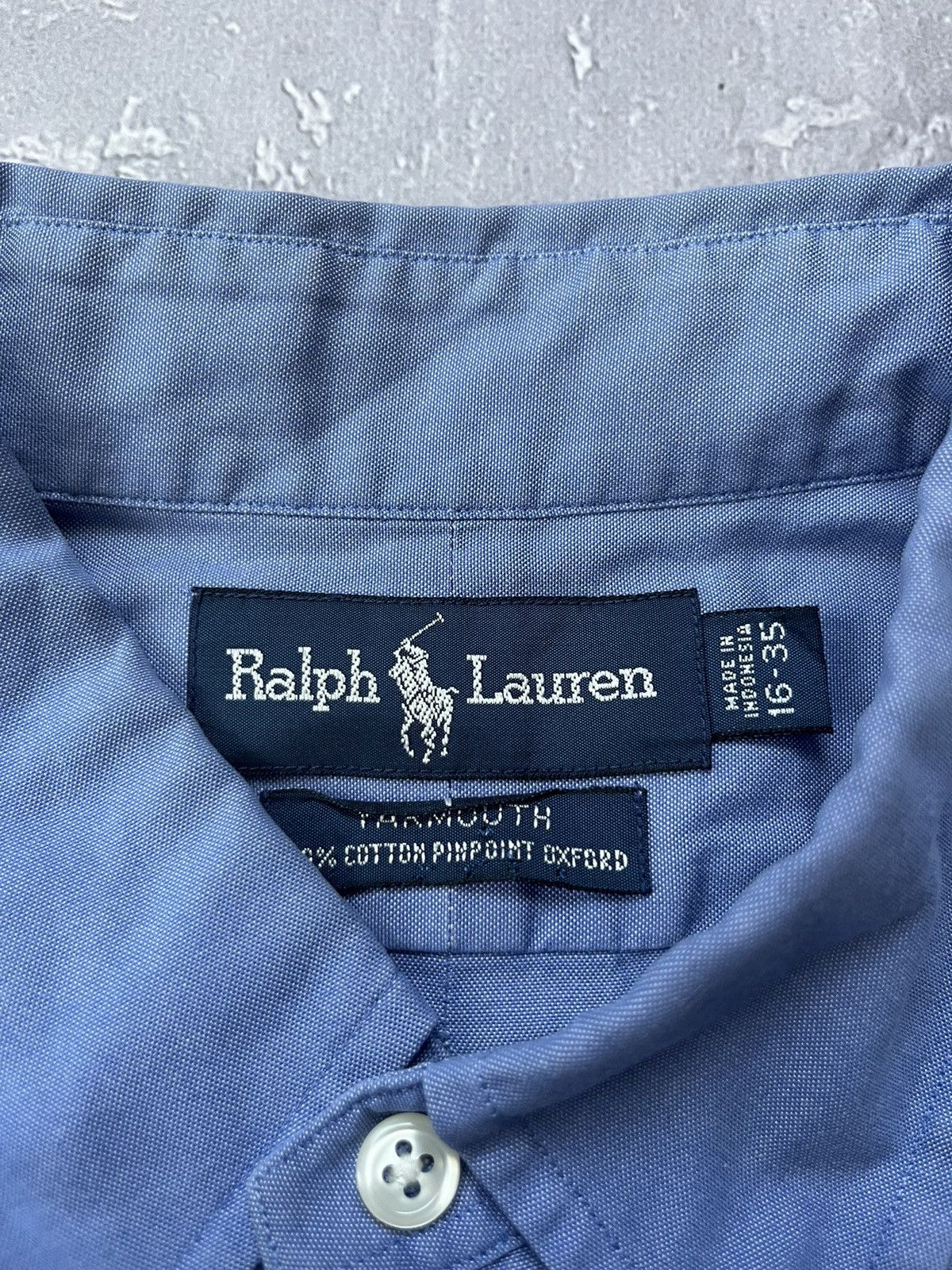 Polo Ralph Lauren Vintage Polo Ralph Lauren Yarmouth Dress Shirtt Longsleeve Size US L / EU 52-54 / 3 - 9 Thumbnail