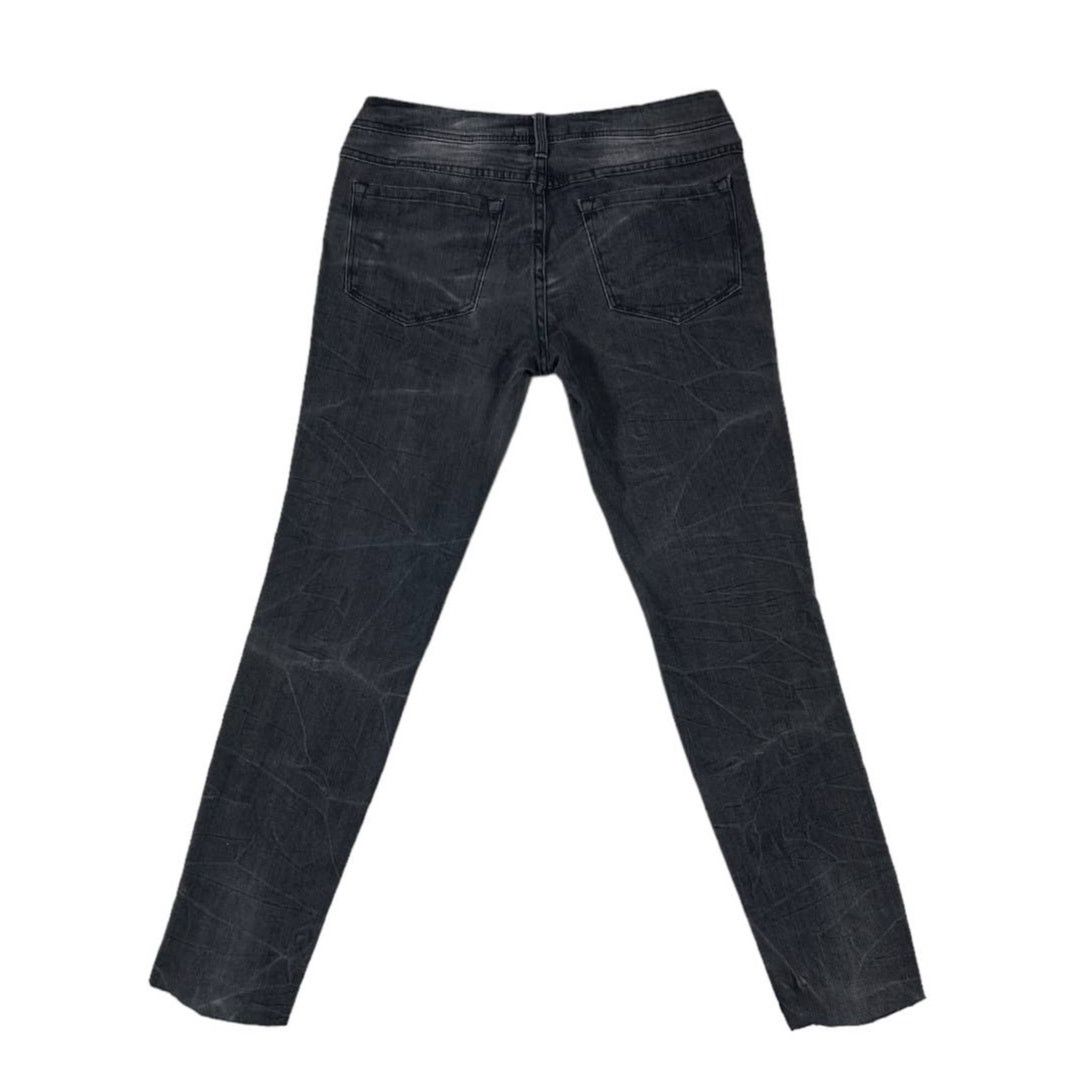 Free People Free People Black Beaded Skinny Jeans | Size 27 Size 27" / US 4 / IT 40 - 2 Thumbnail