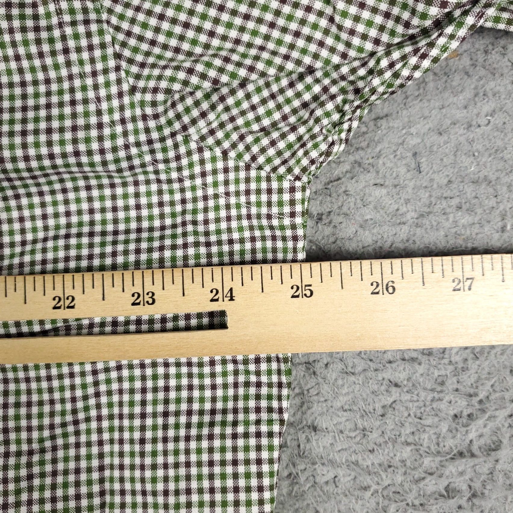 Ralph Lauren Ralph Lauren Shirt Mens Large Green Purple Check Button Up Long Sleeve Size US L / EU 52-54 / 3 - 5 Thumbnail