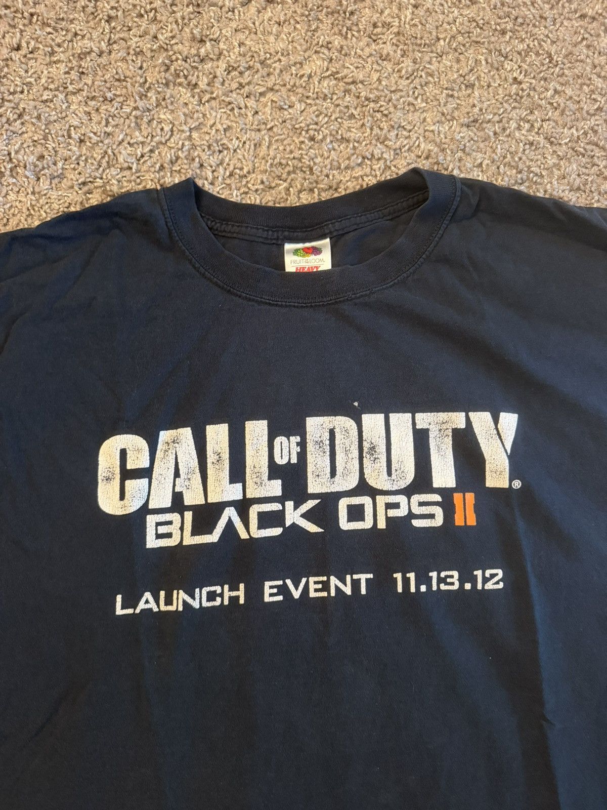Vintage Limited Edition Call of Duty Black Ops II Launch Event 2012 Size US XL / EU 56 / 4 - 2 Thumbnail