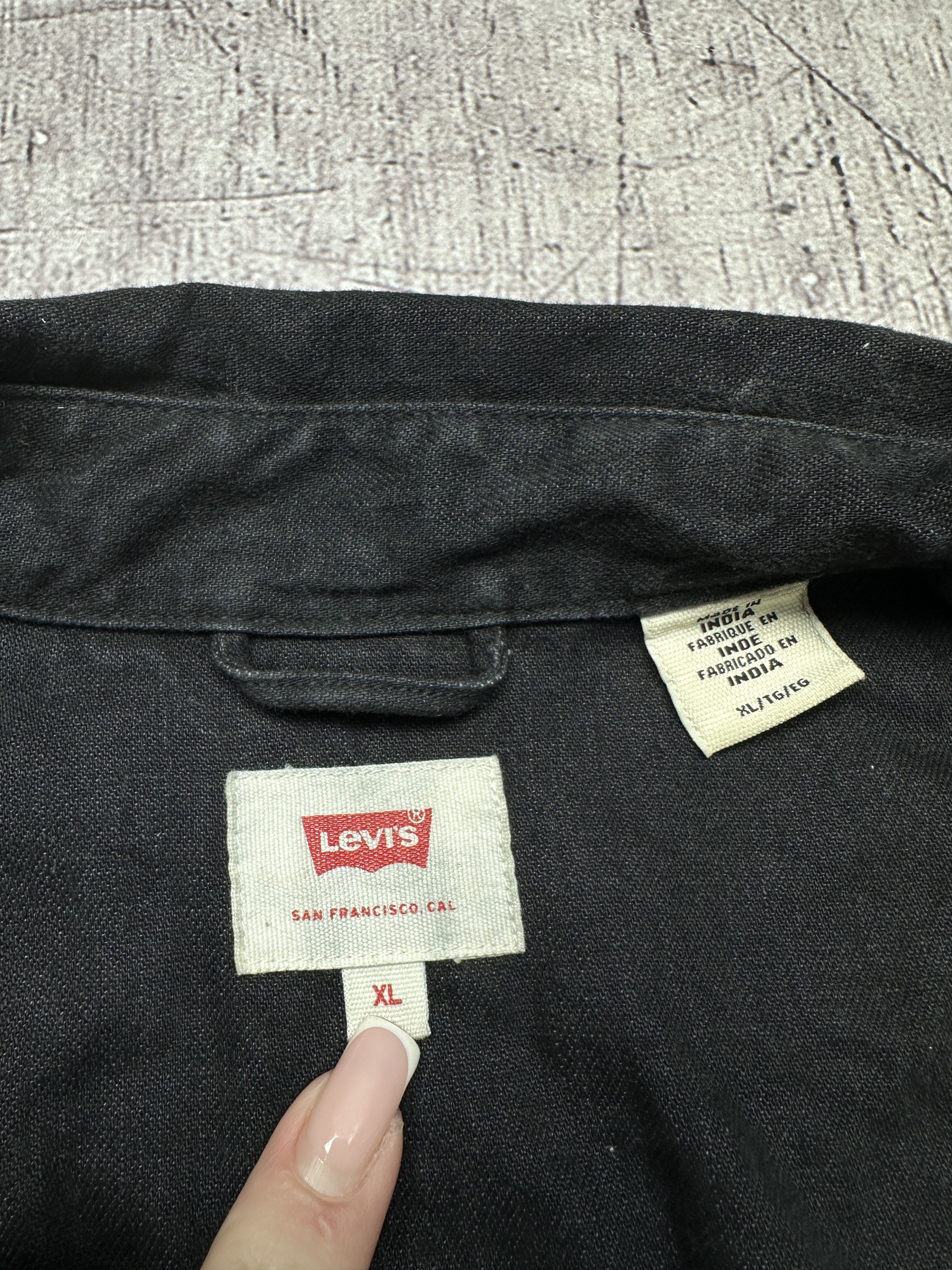 Levi's Levi's Vintage Mens Denim Shirt Size US XL / EU 56 / 4 - 4 Thumbnail