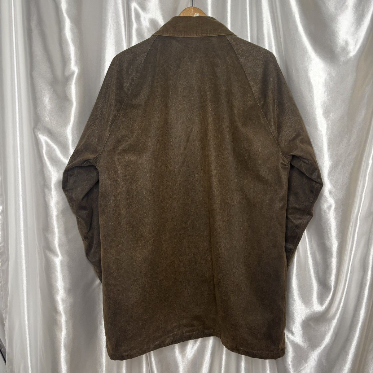 Barbour Waxed Barbour jacket waterproof natural weathered garment Size US M / EU 48-50 / 2 - 12 Thumbnail