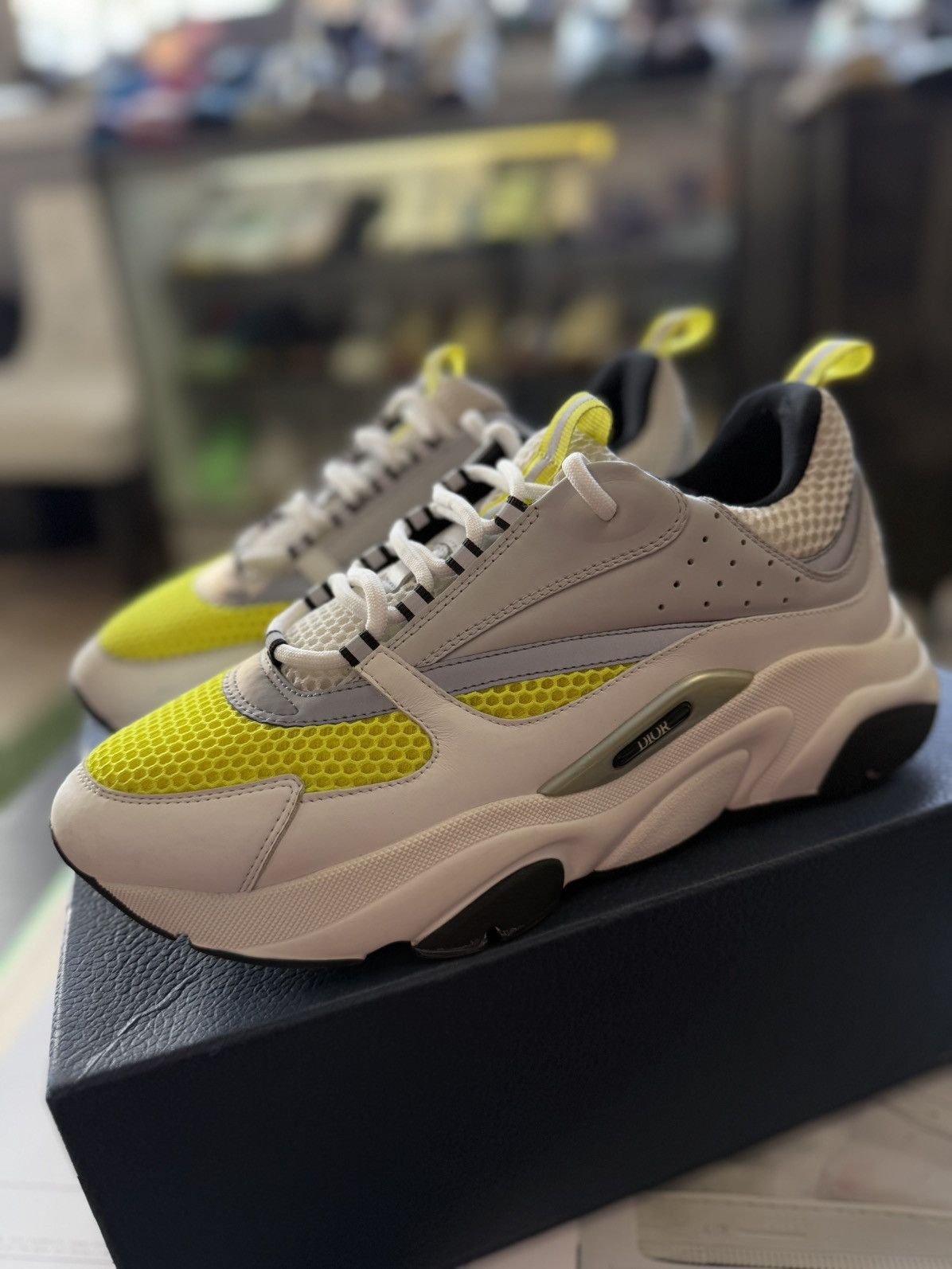 Dior Dior B22 Yellow White Sneakers Size 43EU/10US Size US 10 / EU 43 - 10 Thumbnail
