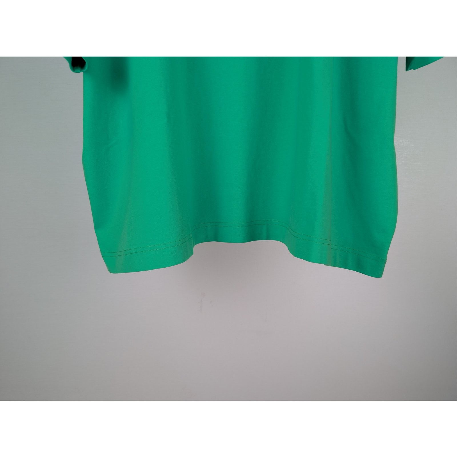 Vetements o1rshd1 Oval Logo Cropped Boxy T-Shirt in Green Size US L / EU 52-54 / 3 - 4 Thumbnail