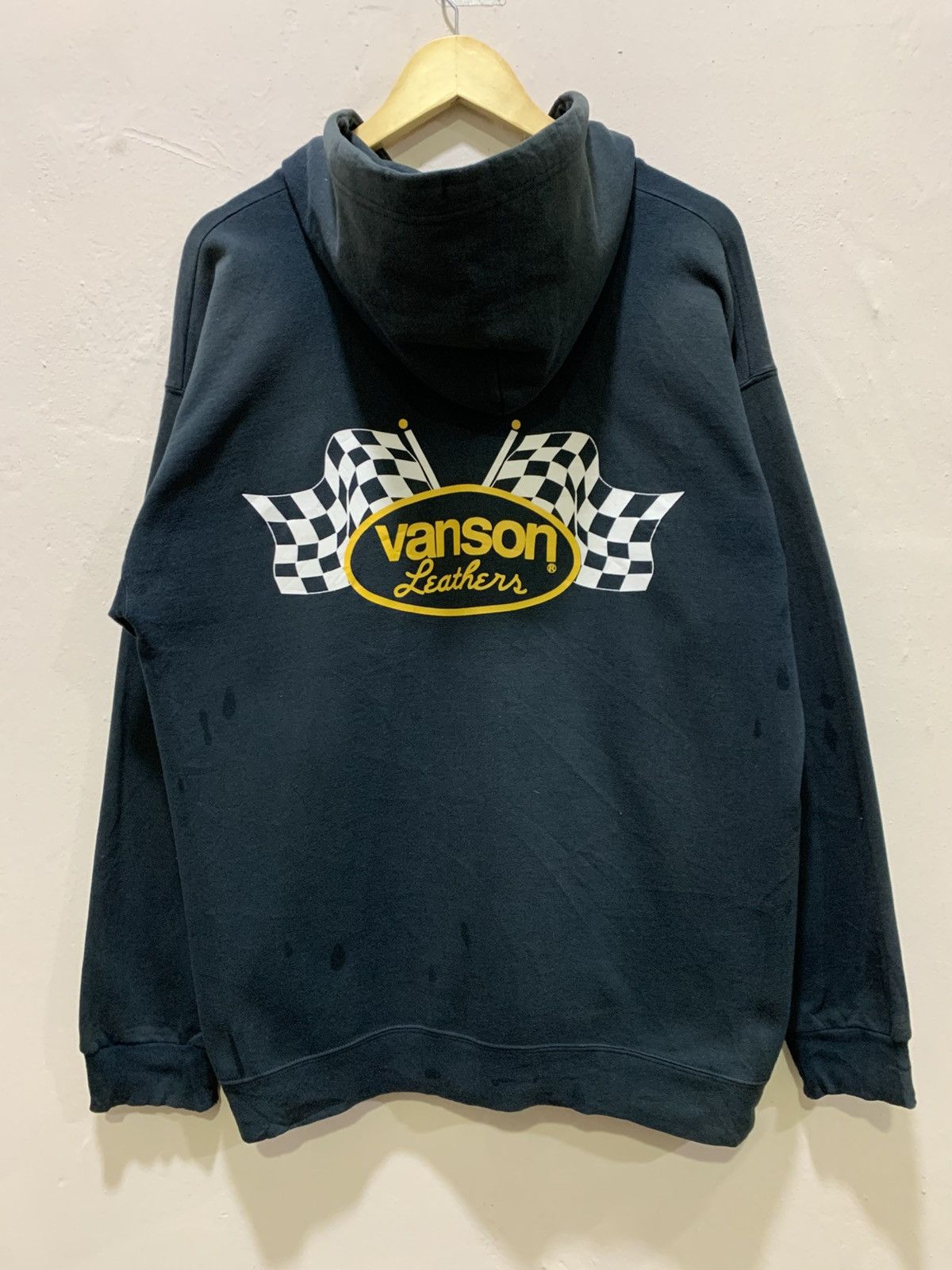 Vanson Leathers Y2K Vanson Leather Zipper Hoodie Size US M / EU 48-50 / 2 - 1 Thumbnail