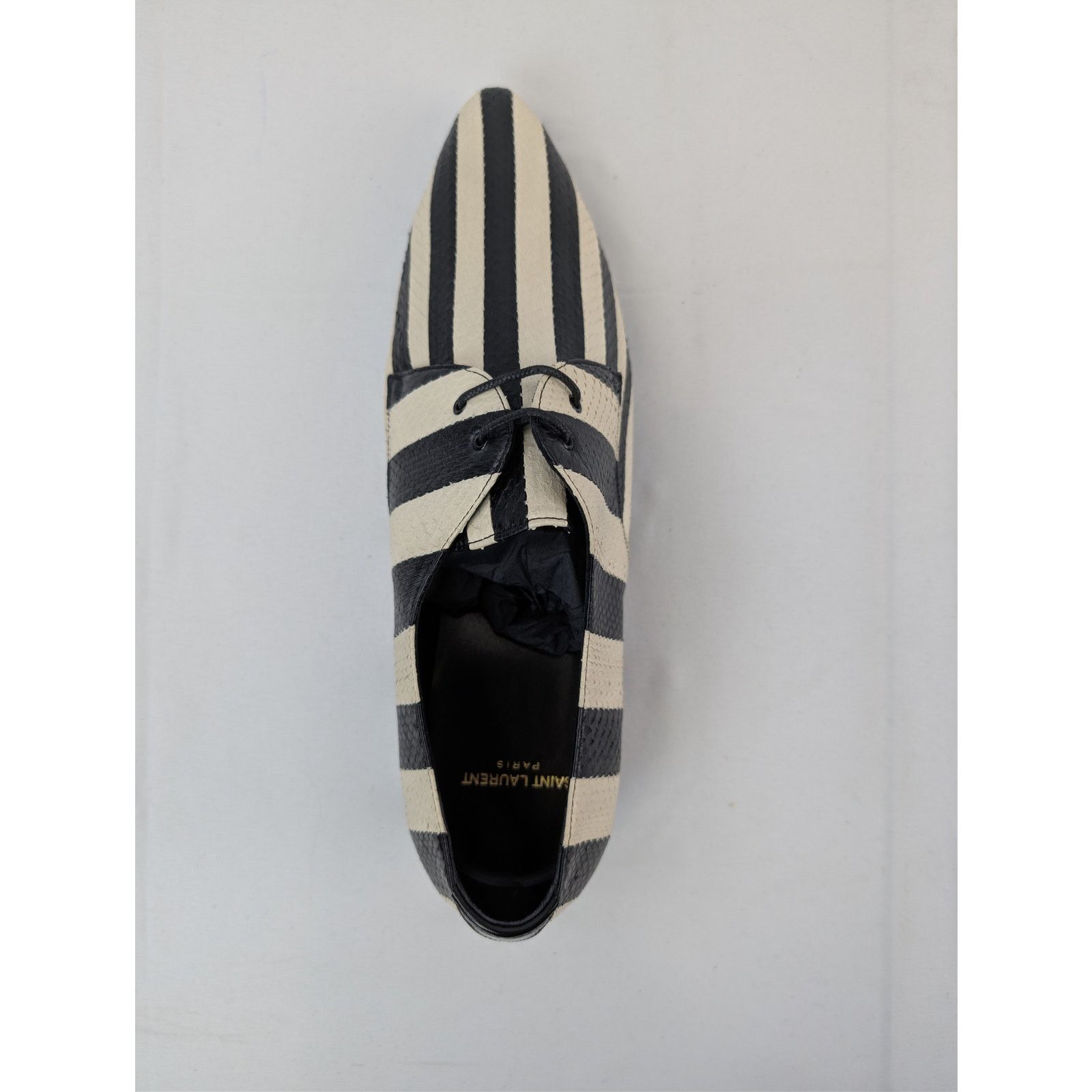 o1rshd1 Jonas 25 Derby Striped Shoes Boots Off White/Black