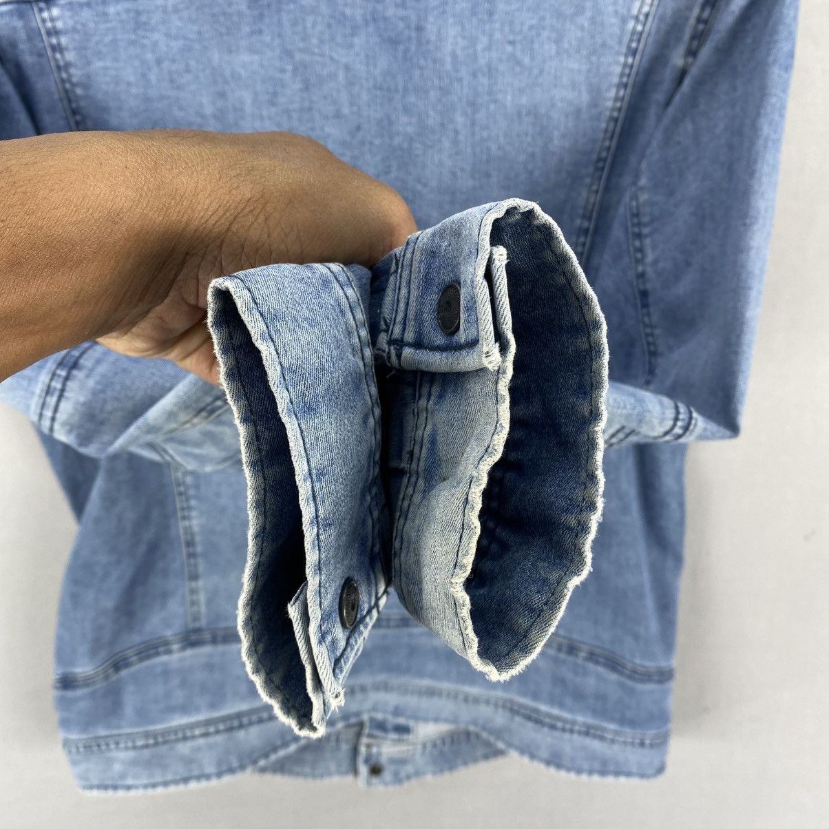 Japanese Brand Vintage Y2k Even River Denim Work Wear Jacket Size US S / EU 44-46 / 1 - 8 Thumbnail