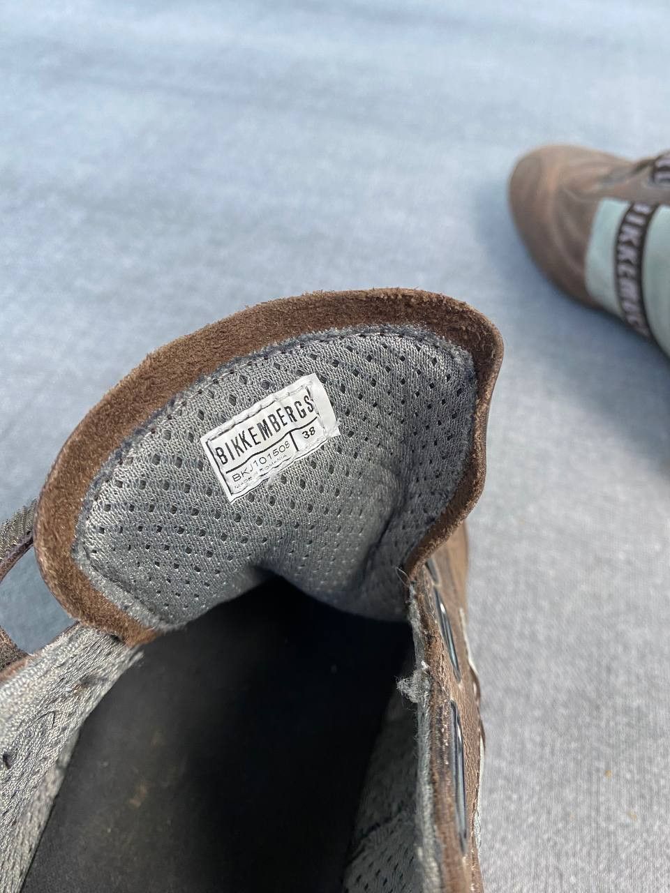 Dirk Bikkembergs × Hysteric Glamour Vintage Dirk Bikkembergs Trainers Brown Leather Shoes Size US 7.5 / IT 37.5 - 8 Thumbnail