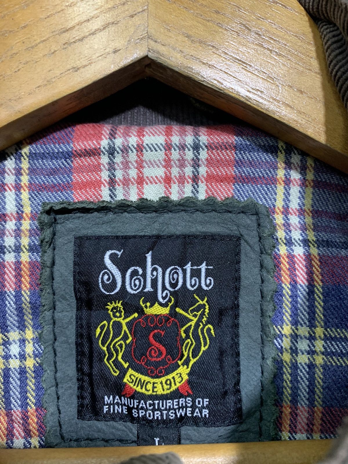 Schott 🔥VTG SCHOTT BROS NYC BIKERS LEATHER JACKETS Size US L / EU 52-54 / 3 - 10 Thumbnail