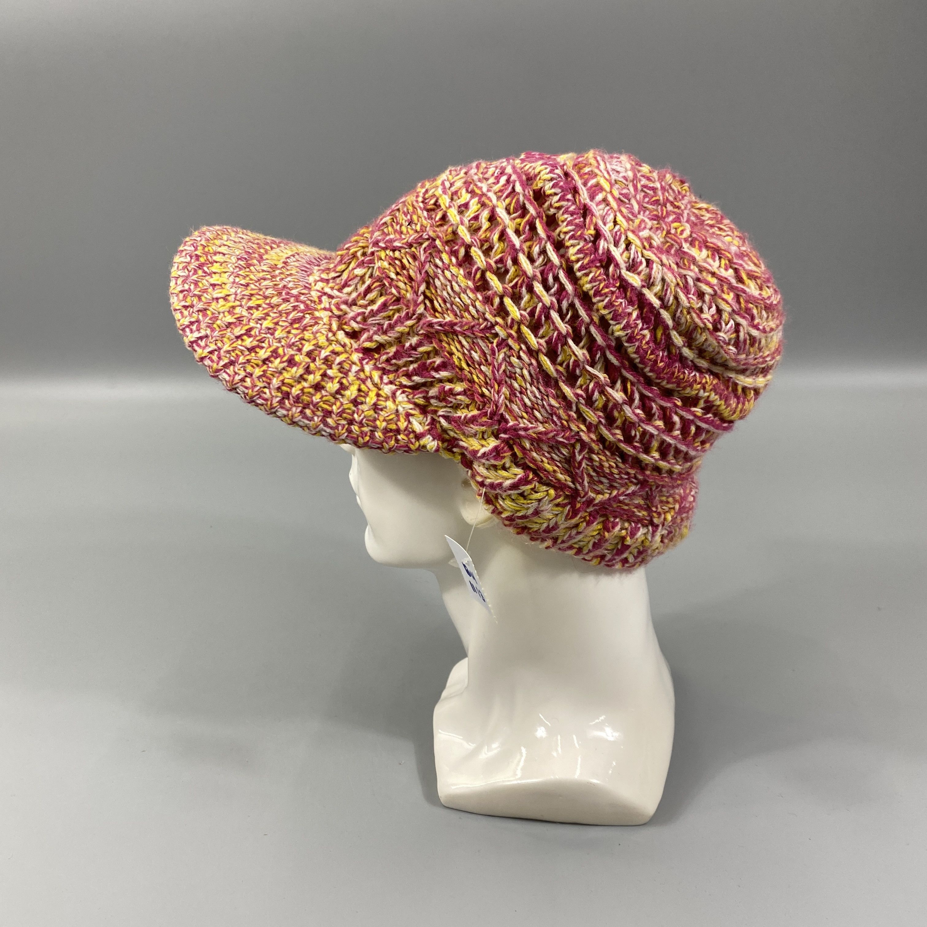 Japanese Brand Columbia Knit Beanie Hat With Brim -BN1113 Size ONE SIZE - 1 Thumbnail