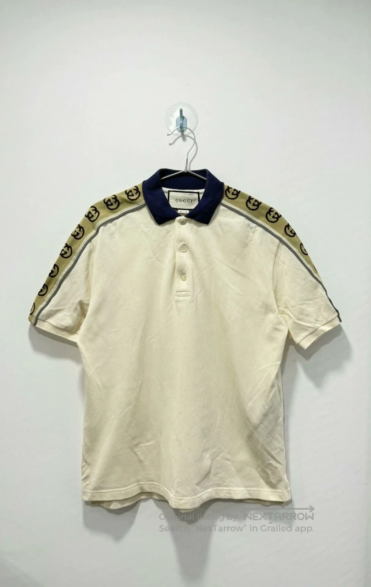Gucci Gucci Beige Logo Stripe Short. Size US M / EU 48-50 / 2 - 1 Thumbnail