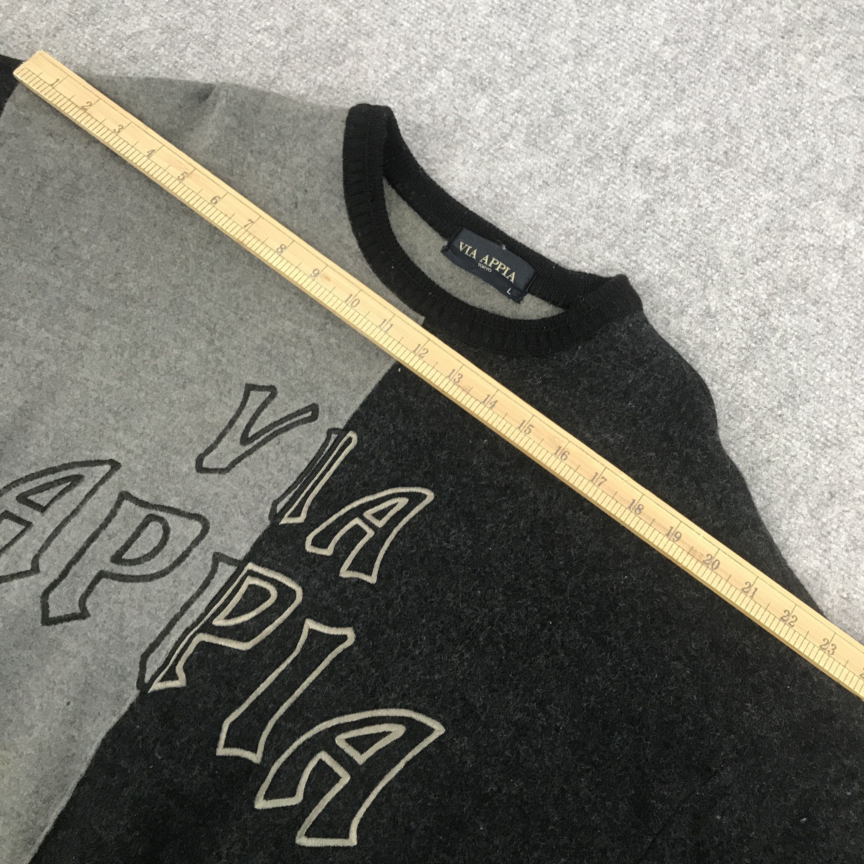 Japanese Brand Rare via appila Wool sweatshirt Size US L / EU 52-54 / 3 - 5 Thumbnail