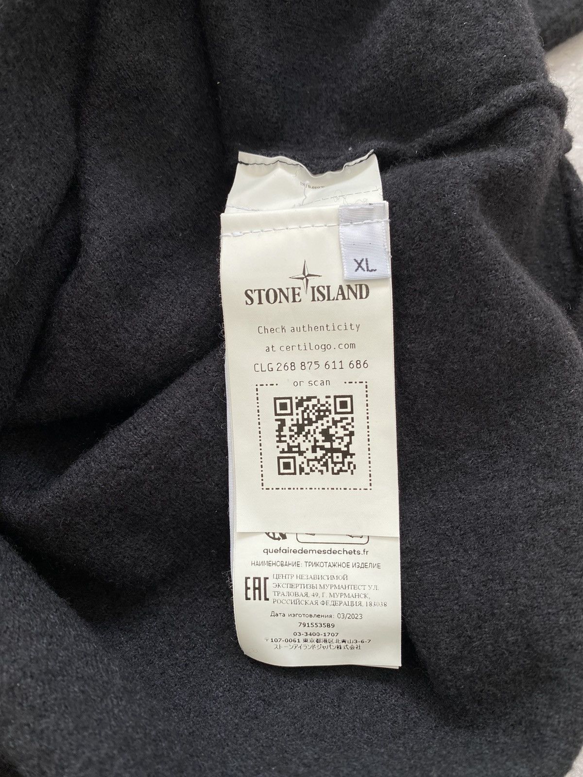 Stone Island Rare Stone Island Junior 1/3 Button Nylon Wool Sweaters Y2K Size US XXS / EU 40 - 11 Thumbnail