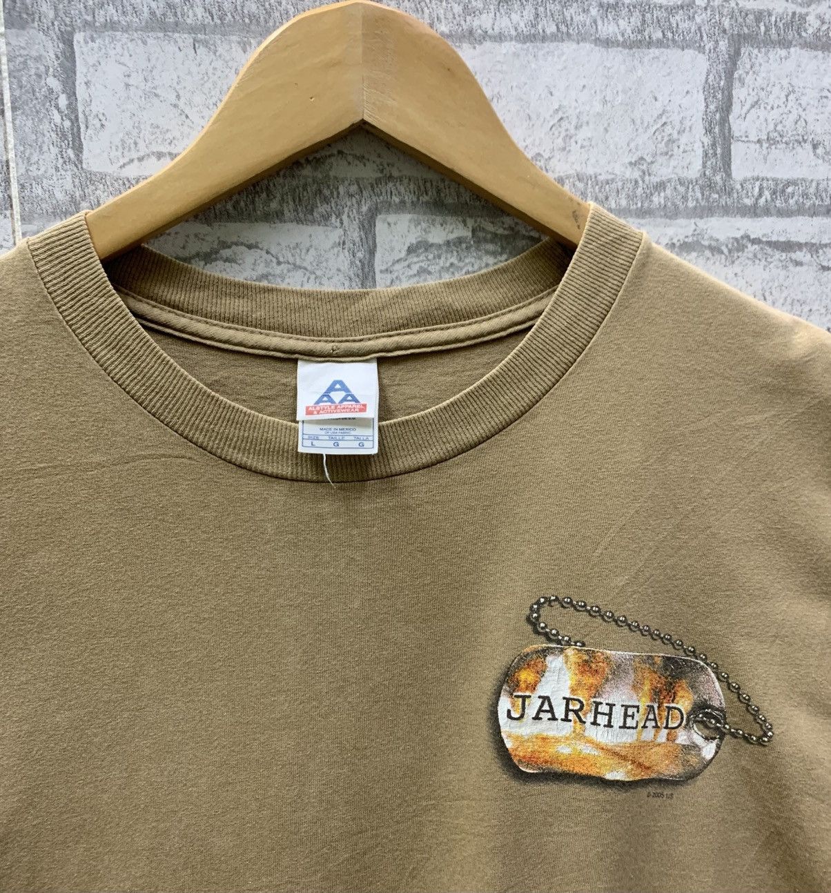 Vintage Vintage 2005 Jarhead Film Movie T-shirts Size US L / EU 52-54 / 3 - 3 Thumbnail