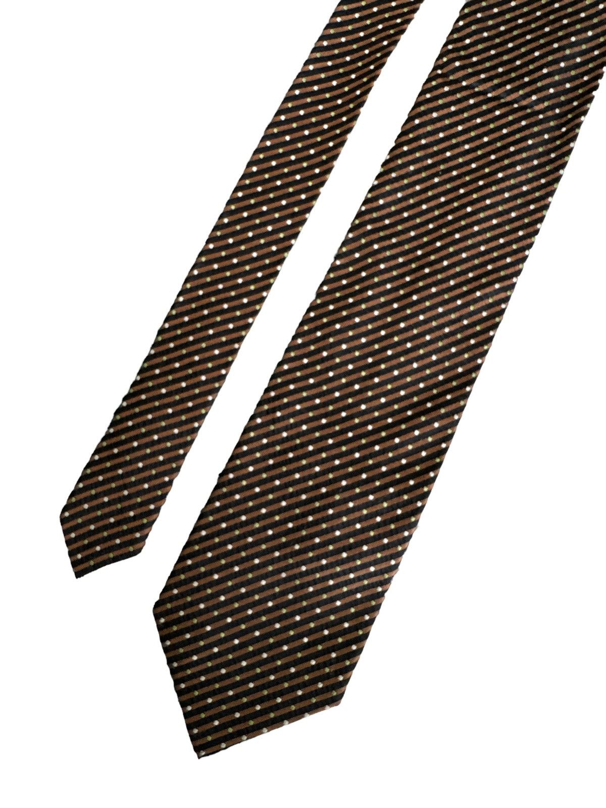 Yohji Yamamoto VINTAGE YOHJI YAMAMOTO A.A.R SILK NECK TIE Size ONE SIZE - 2 Thumbnail