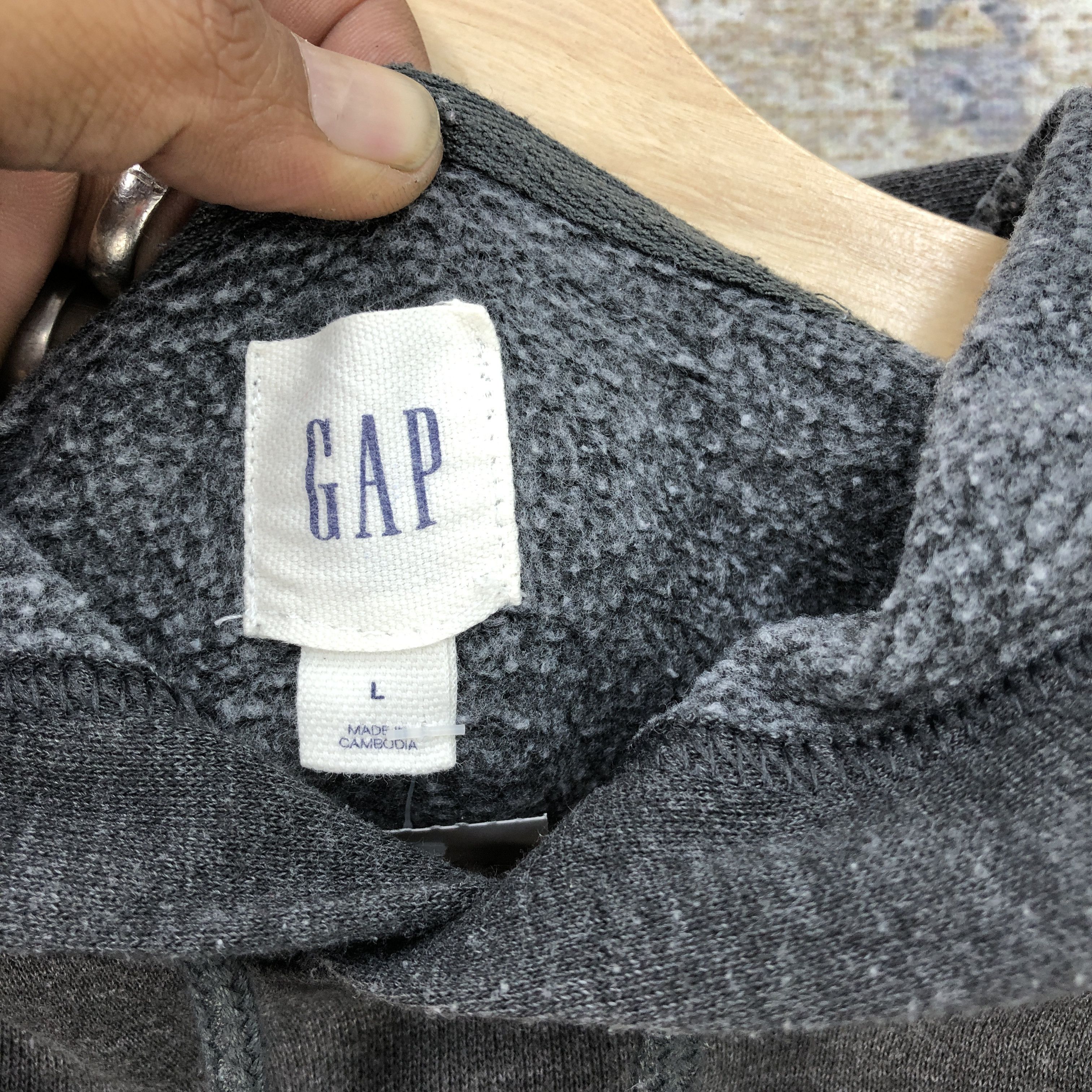 Gap Vintage Y2K GAP Sweatshirt Hoodie GAP Sweater Hooded Size US L / EU 52-54 / 3 - 5 Thumbnail