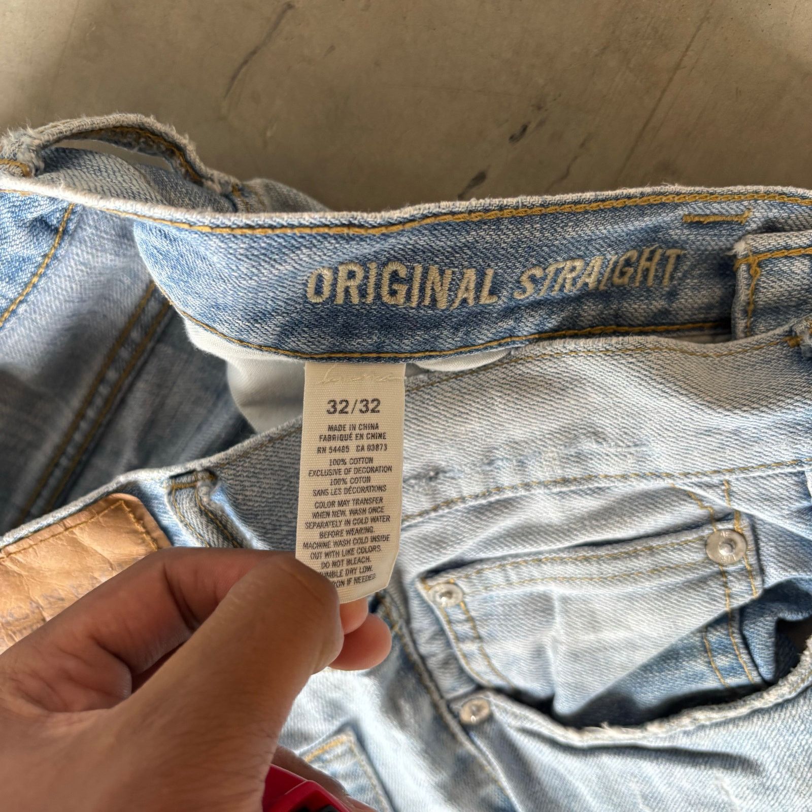 American Eagle Outfitters vintage american eagle lightwashed faded jeans Size US 32 / EU 48 - 5 Thumbnail