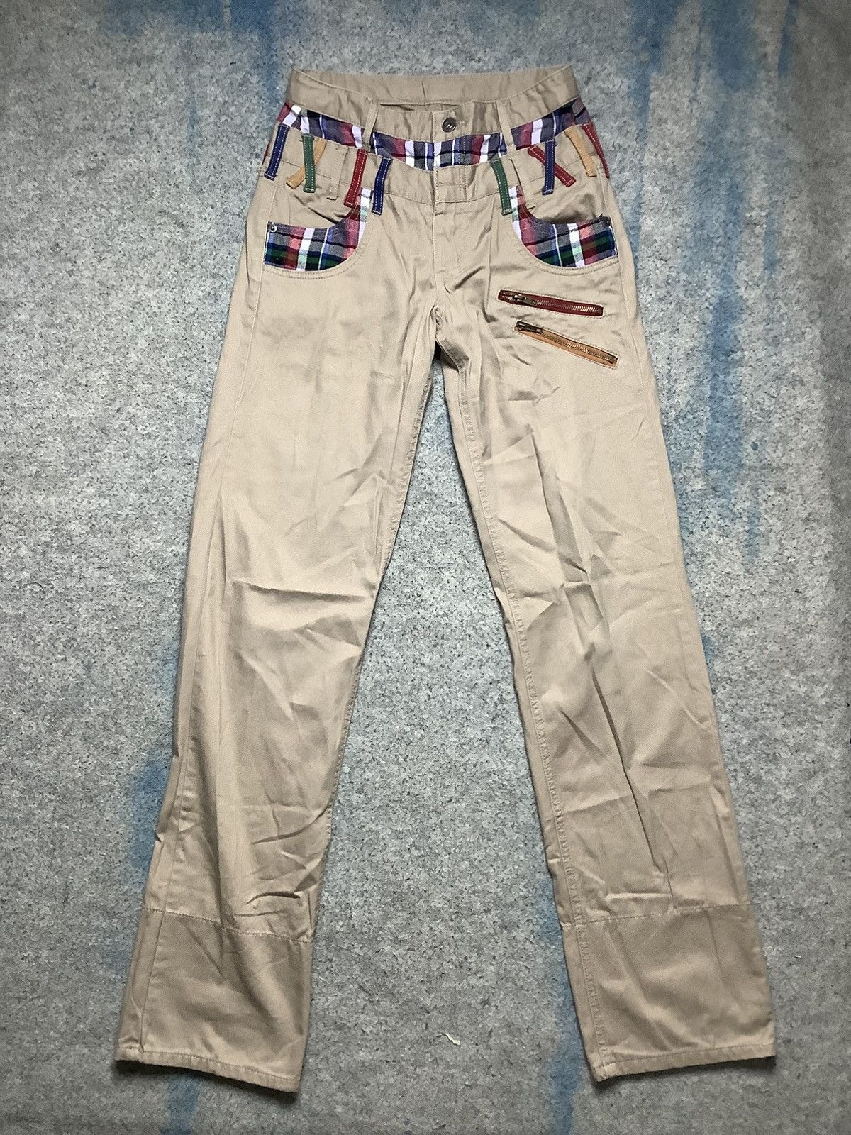 If Six Was Nine × Japanese Brand × Le Grande Bleu (L.G.B.) Japanese Brand YKK Zipper Double Waist Pants Size US 28 / EU 44 - 1 Thumbnail
