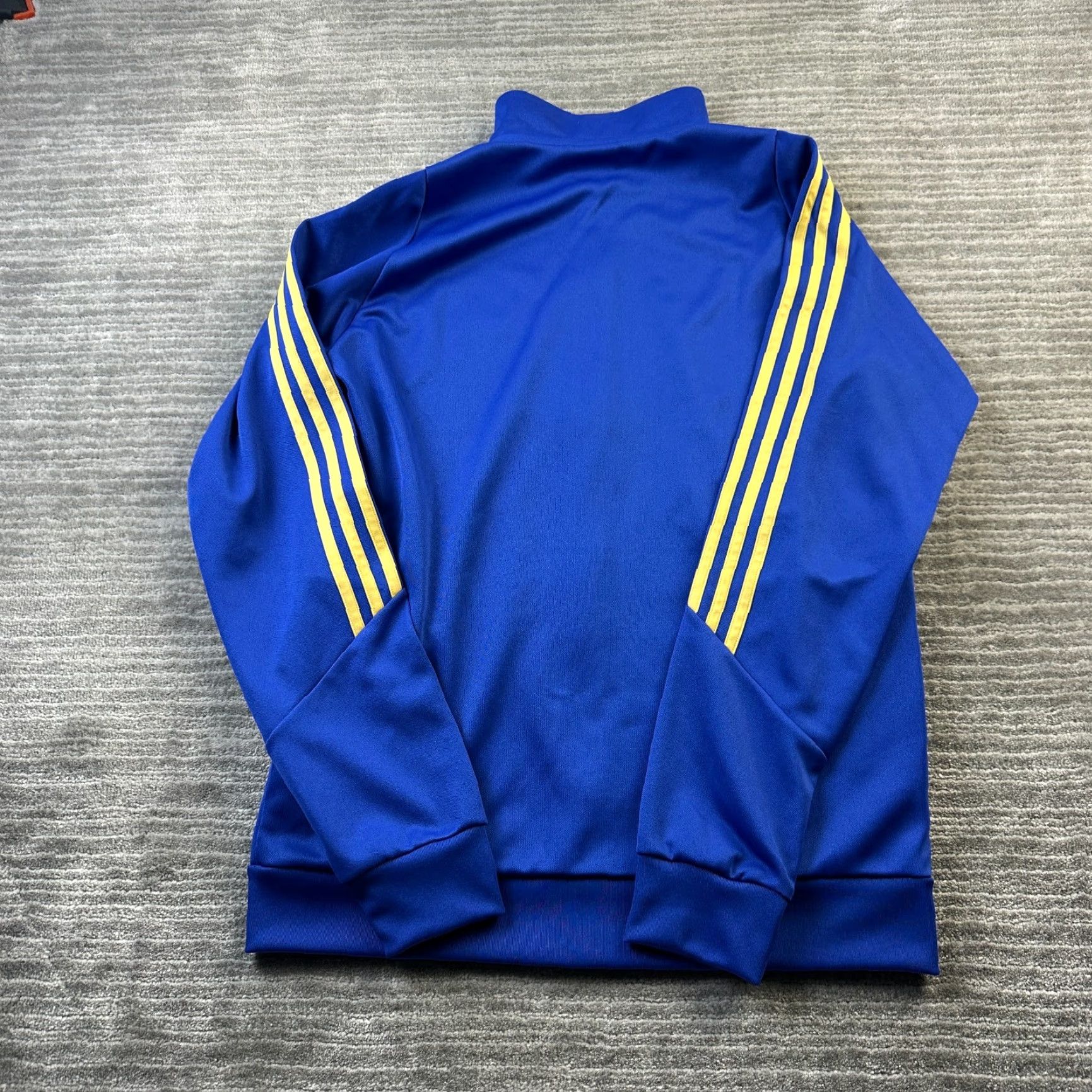 Adidas Adidas Jacket Mens Medium Blue Soccer Gym Training Track Messi Size US M / EU 48-50 / 2 - 2 Thumbnail