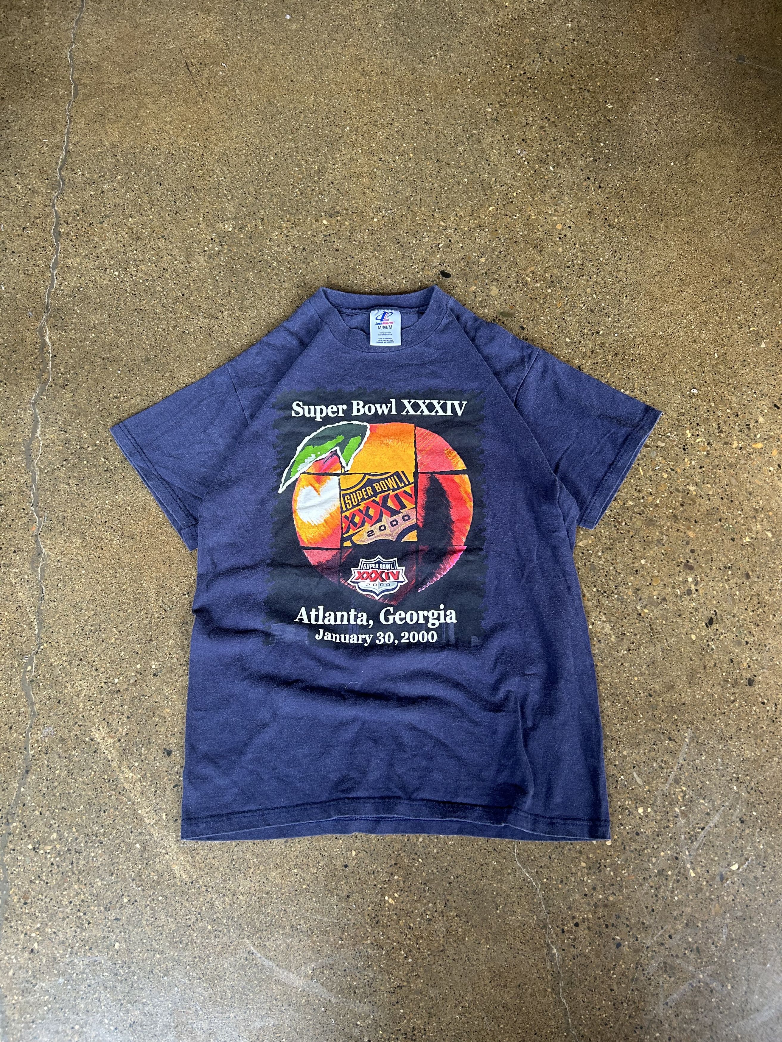 Logo Athletic × Vintage Logo Athletic 2000 NFL Super Bowl XXXIV T Shirt M Size US M / EU 48-50 / 2 - 1 Thumbnail