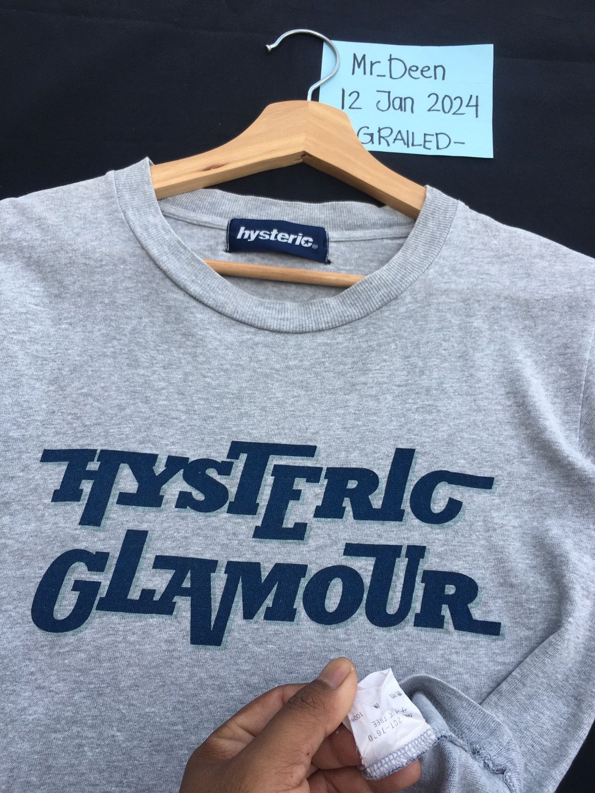 Hysteric Glamour Rare Vintage Hysteric Glamour Spellout Tshirt Size S / US 4 / IT 40 - 10 Thumbnail